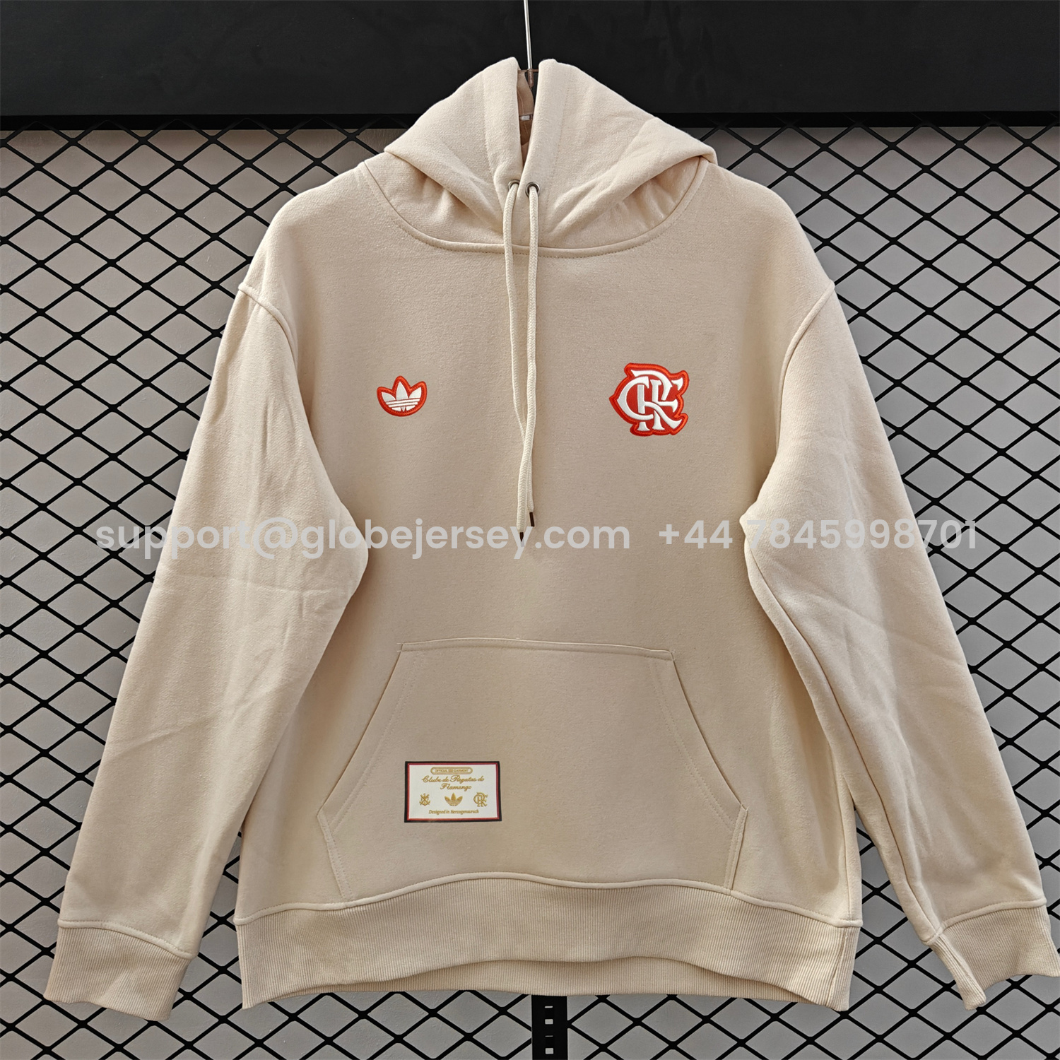 AlphaJersey-Flamengo 25-26 Originals Terrace Icon Unisex Pullover Hoodie