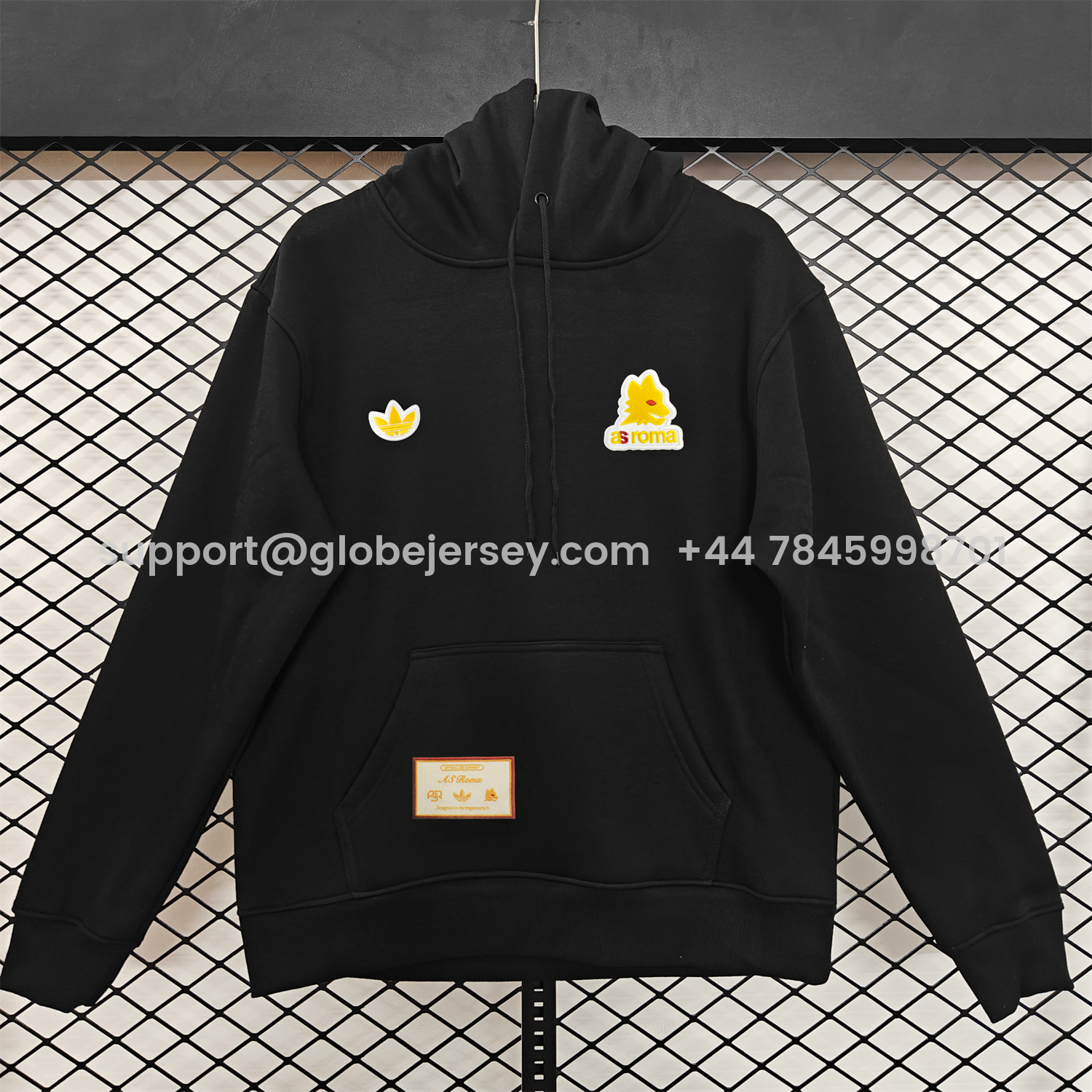 AlphaJersey-AS Roma 25-26 Originals Terrace Icon Unisex Pullover Hoodie