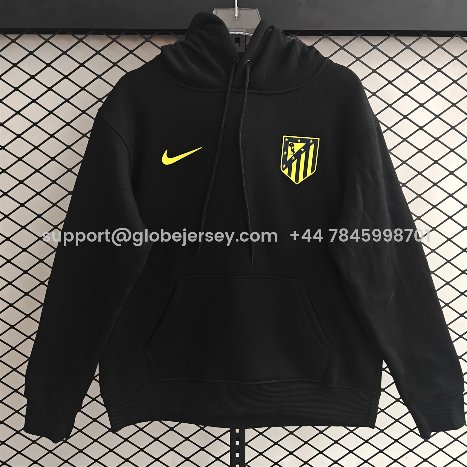 AlphaJersey-Atletico Madrid 25-26 Originals Terrace Icon Unisex Pullover Hoodie