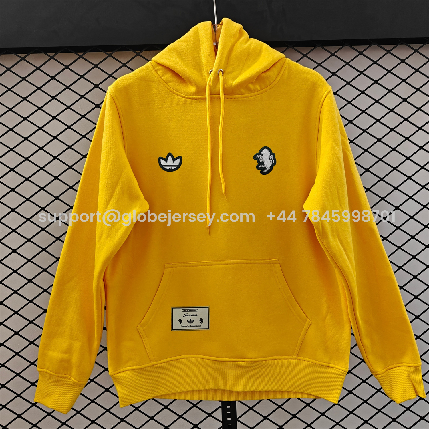 AlphaJersey-Juventus 25-26 Originals Terrace Icon Unisex Pullover Hoodie