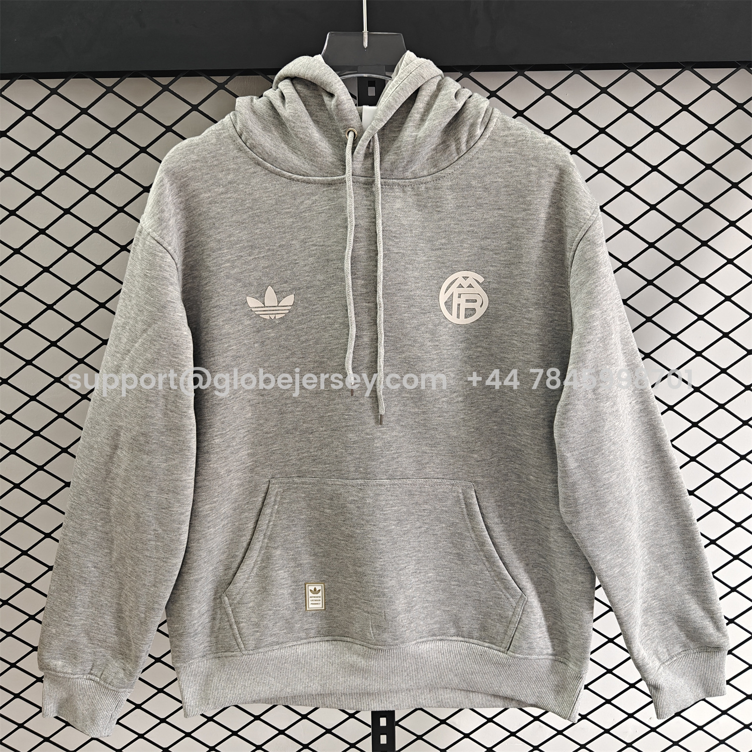 AlphaJersey-Bayern Munich 25-26 Originals Terrace Icon Unisex Pullover Hoodie