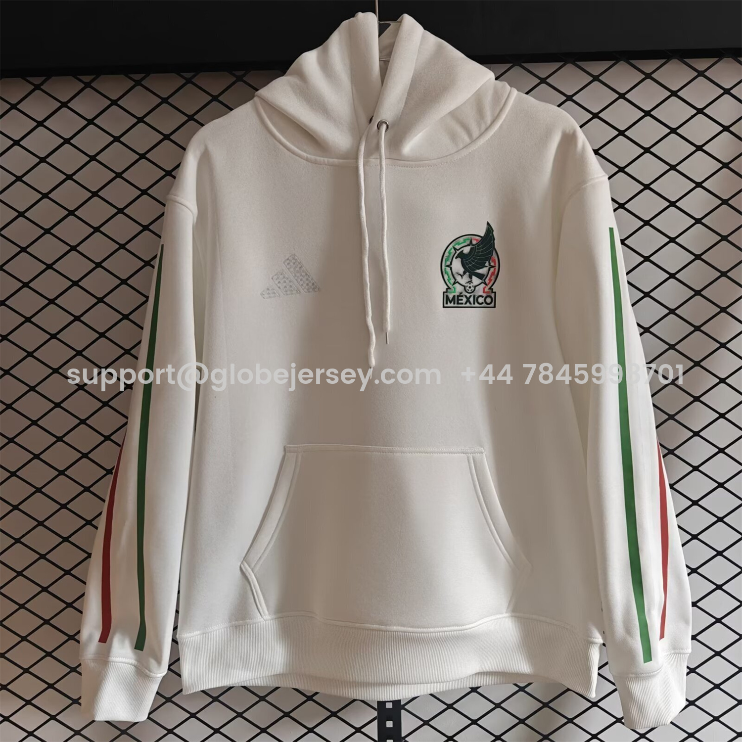 AlphaJersey-Mexico 2026 Away Unisex Pullover Hoodie