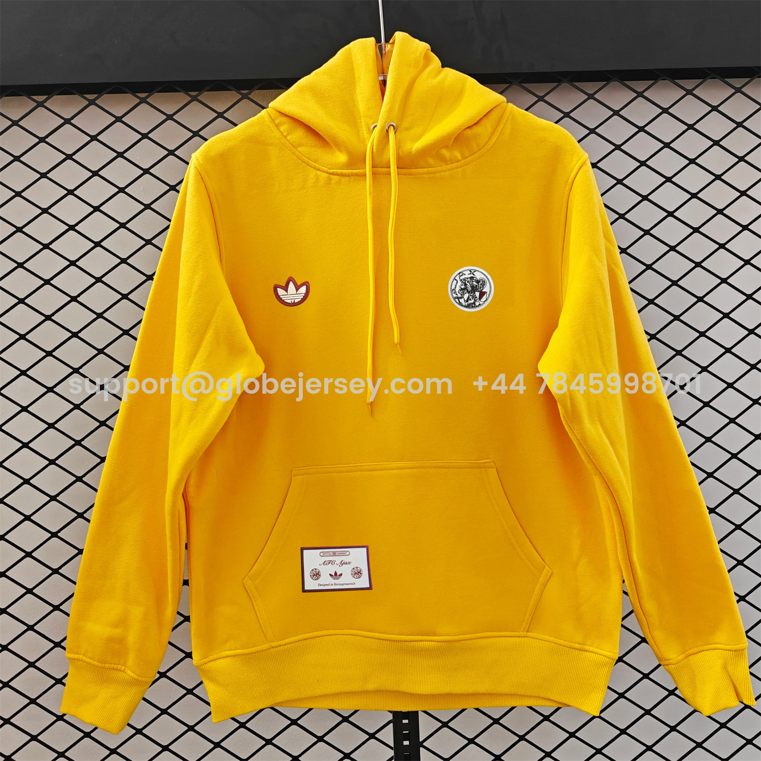 AlphaJersey-Ajax 25-26 Originals Terrace Icon Unisex Pullover Hoodie