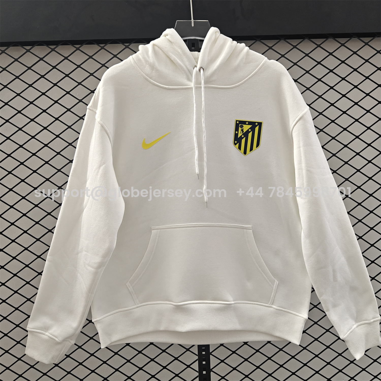 AlphaJersey-Atletico Madrid 25-26 Originals Terrace Icon Unisex Pullover Hoodie