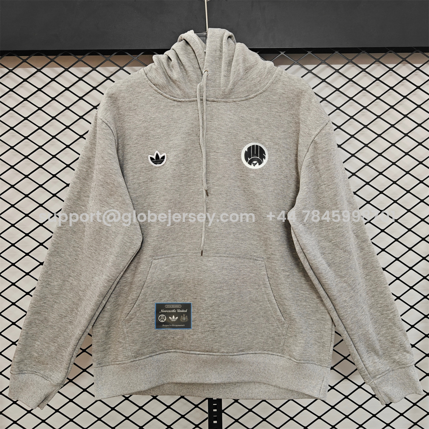 AlphaJersey-Newcastle United 25-26 Originals Terrace Icon Unisex Pullover Hoodie