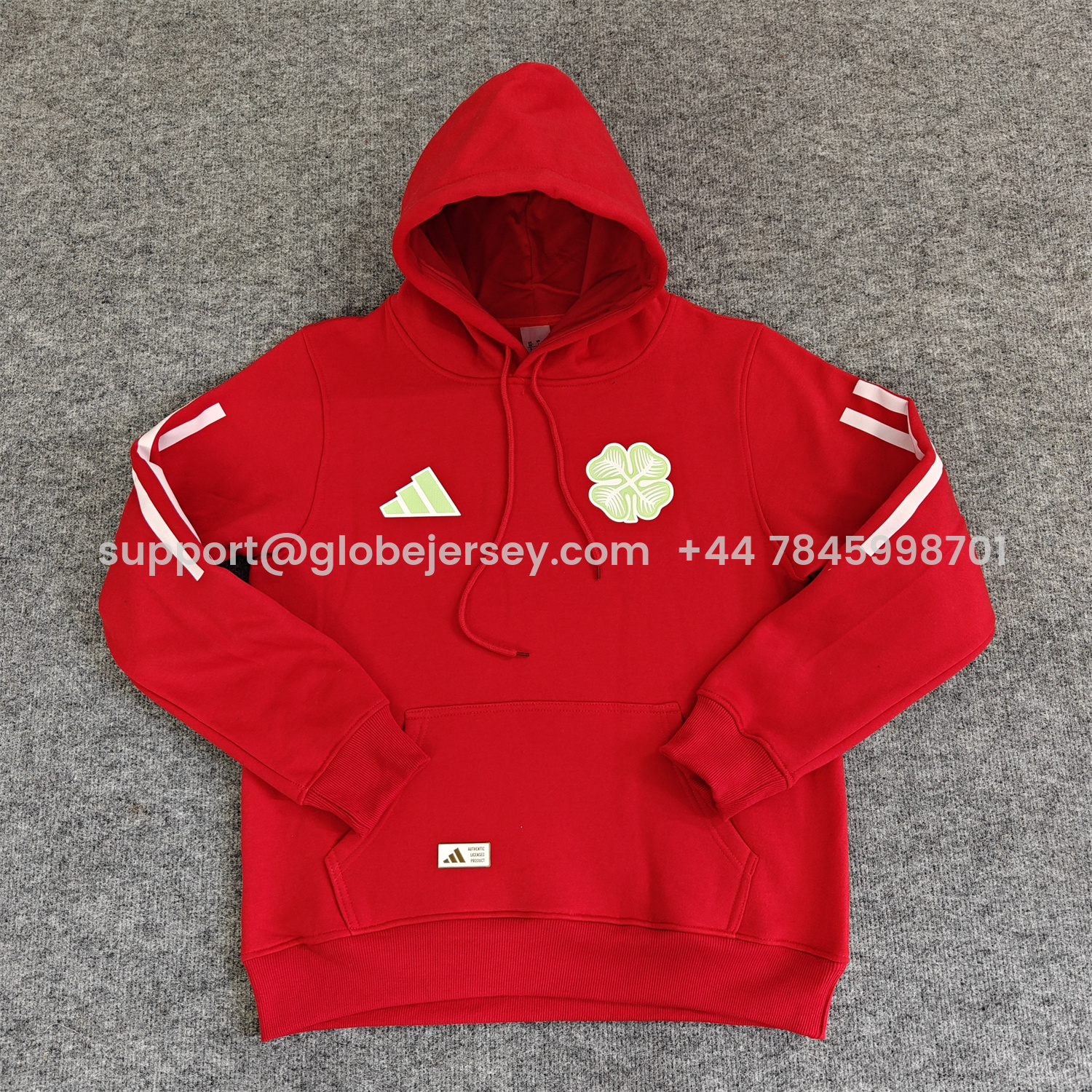 AlphaJersey-Celtic 25-26 Home Unisex Pullover Hoodie