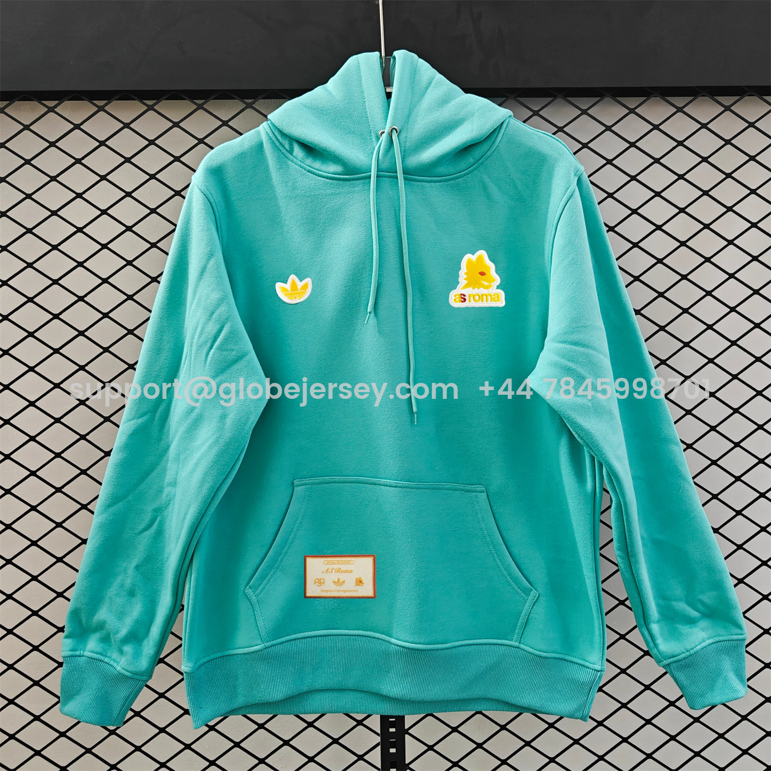 AlphaJersey-AS Roma 25-26 Originals Terrace Icon Unisex Pullover Hoodie