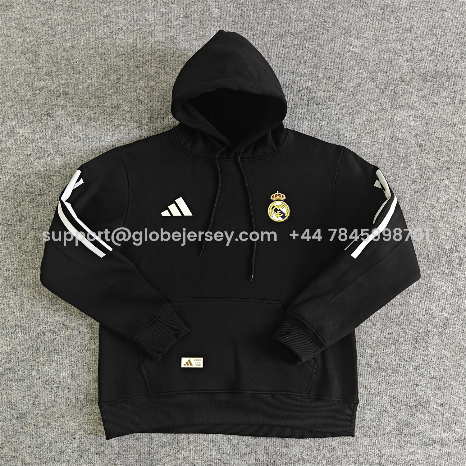 AlphaJersey-Real Madrid 25-26 Home Unisex Pullover Hoodie