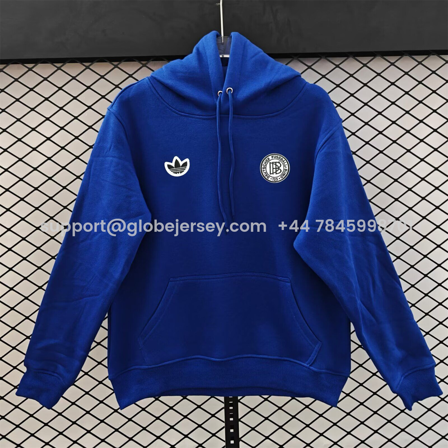 AlphaJersey-Germany 2026 Terrace Icon DFB Unisex Pullover Hoodie