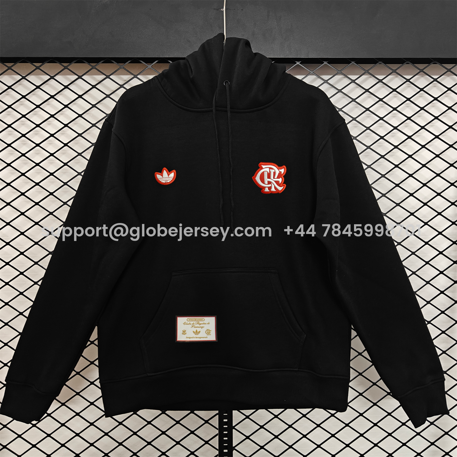 AlphaJersey-Flamengo 25-26 Originals Terrace Icon Unisex Pullover Hoodie