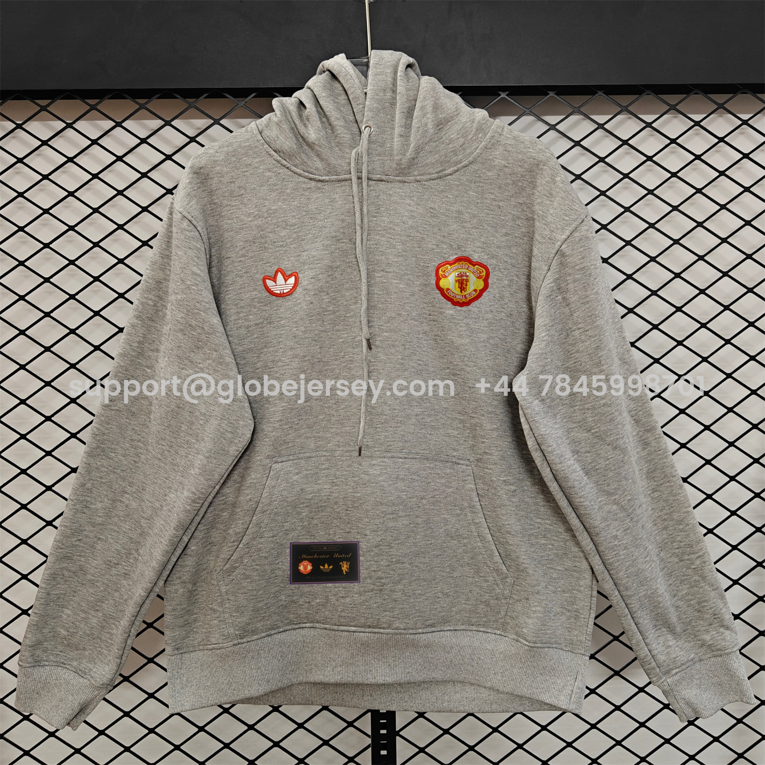 AlphaJersey-Manchester United 25-26 Originals Terrace Icon Unisex Pullover Hoodie