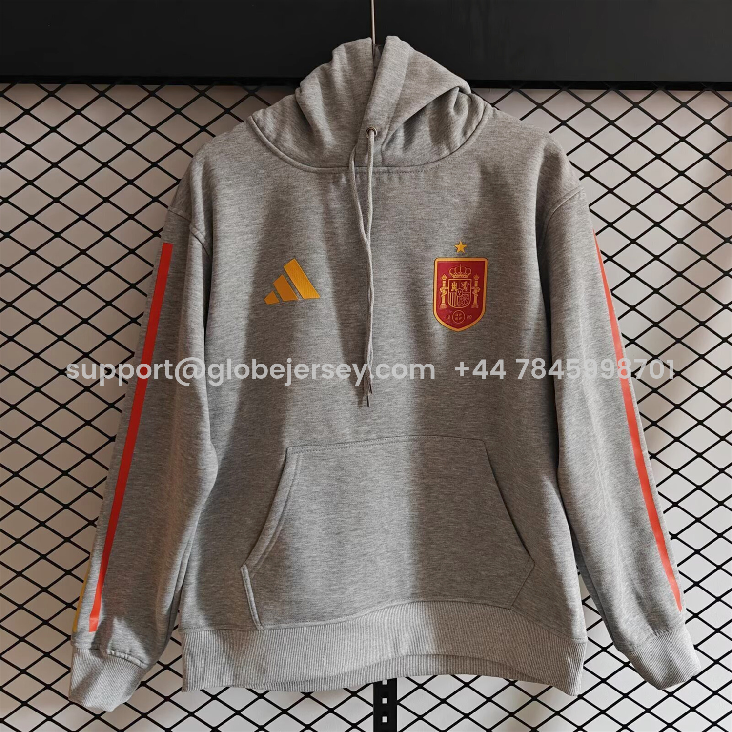 AlphaJersey-Spain 2026 Home Unisex Pullover Hoodie