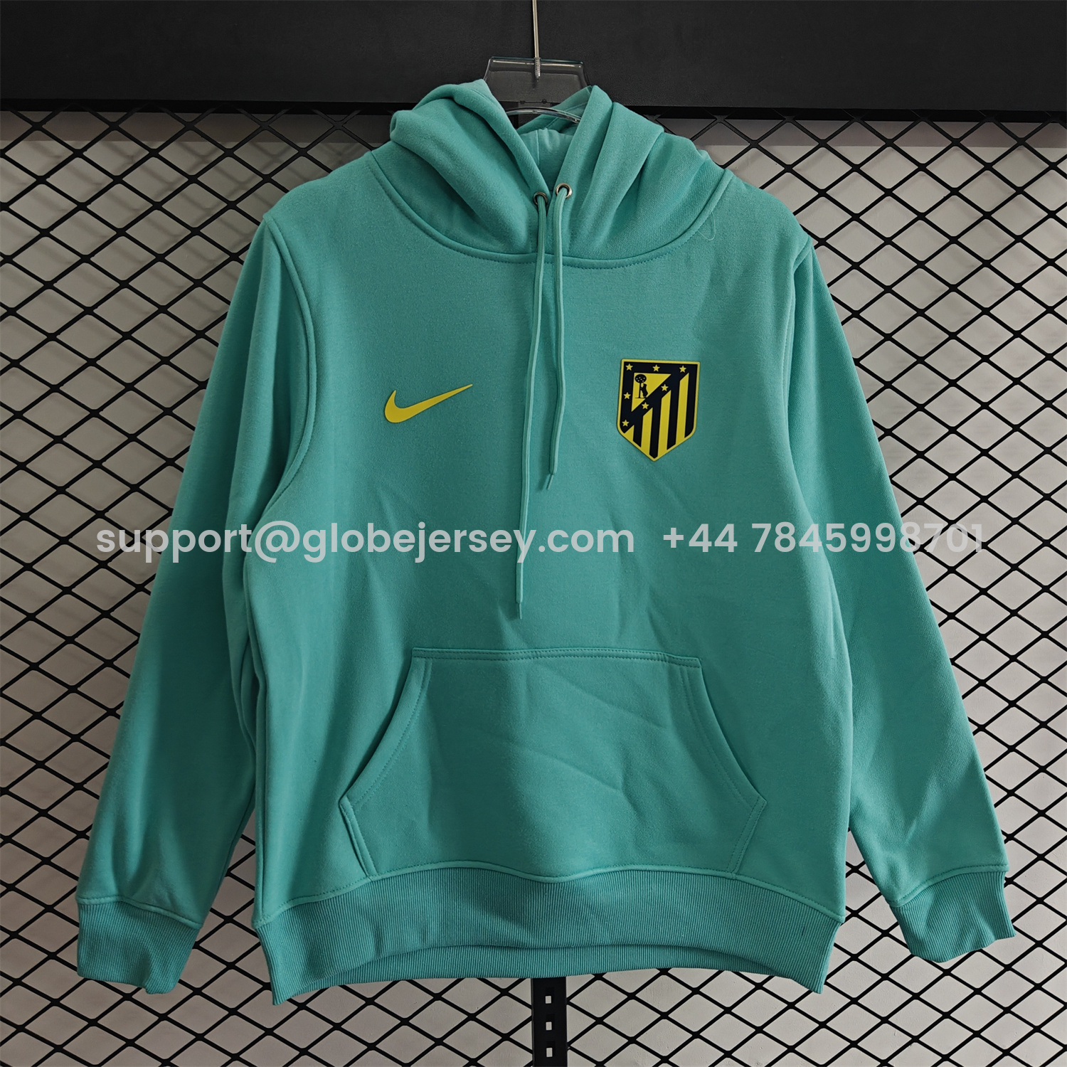 AlphaJersey-Atletico Madrid 25-26 Originals Terrace Icon Unisex Pullover Hoodie