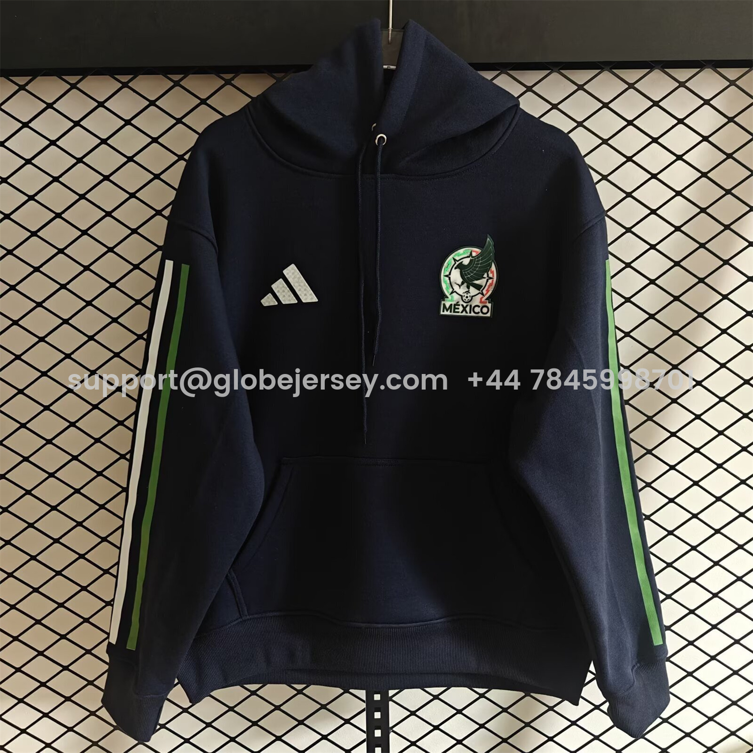 AlphaJersey-Mexico 2026 Away Unisex Pullover Hoodie