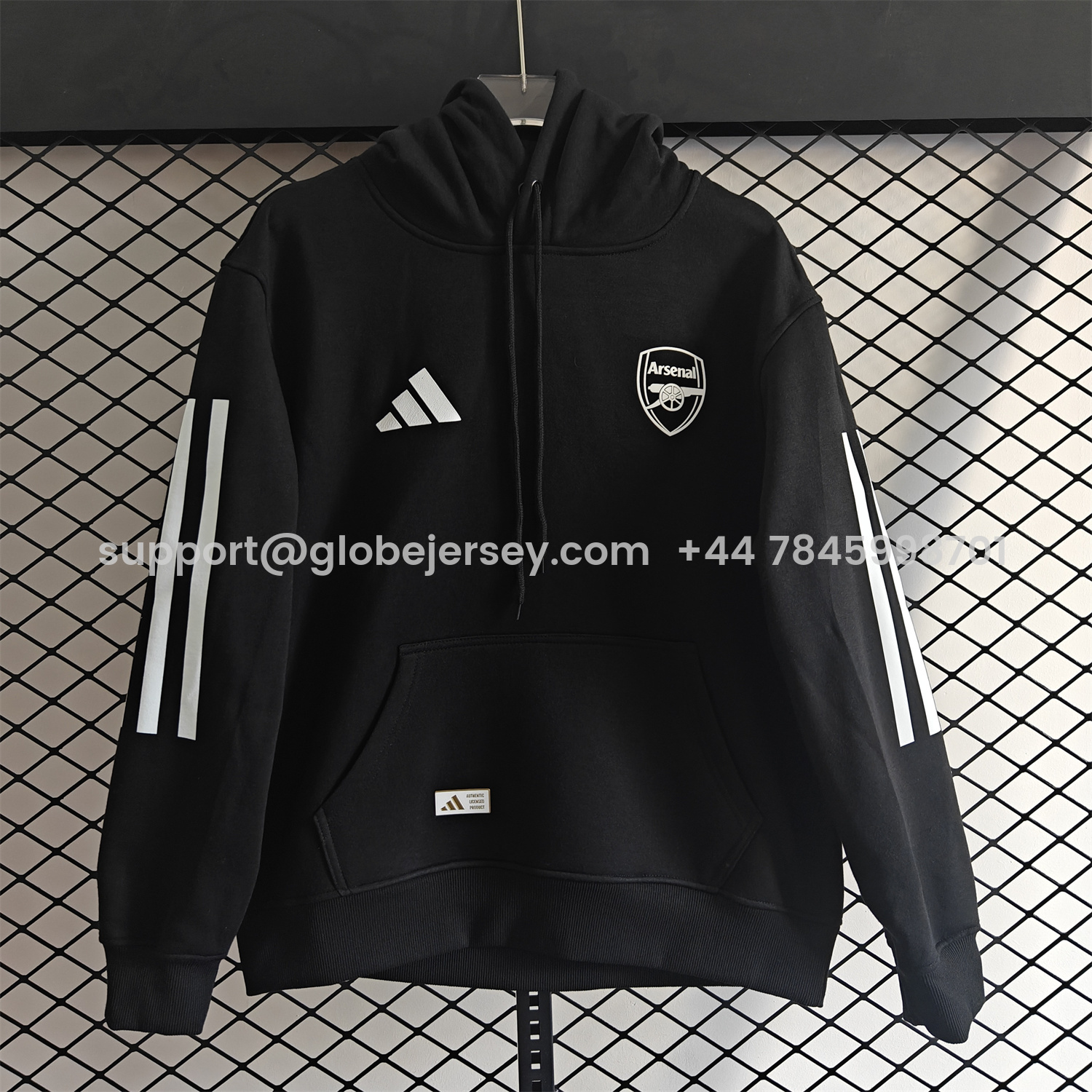 AlphaJersey-Arsenal 25-26 Home Unisex Pullover Hoodie