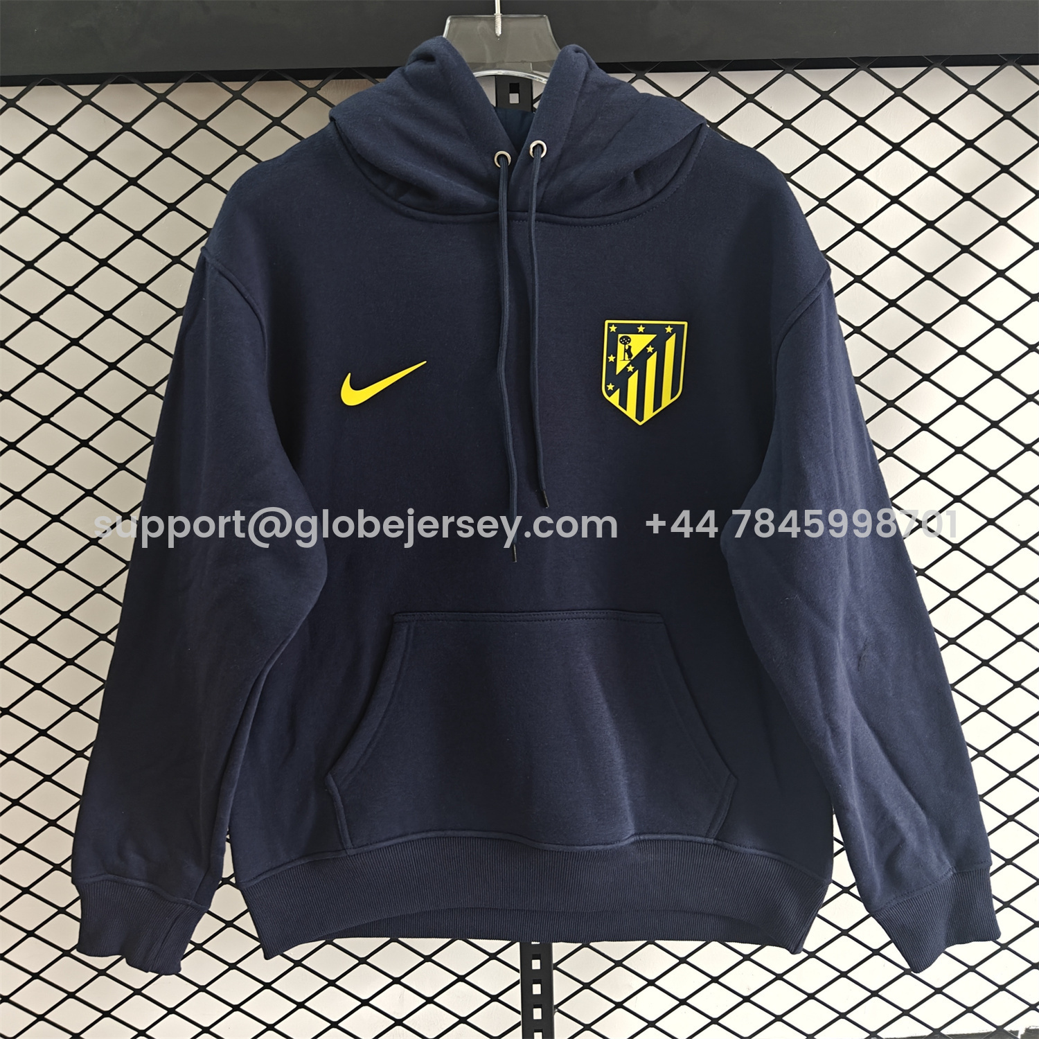 AlphaJersey-Atletico Madrid 25-26 Originals Terrace Icon Unisex Pullover Hoodie