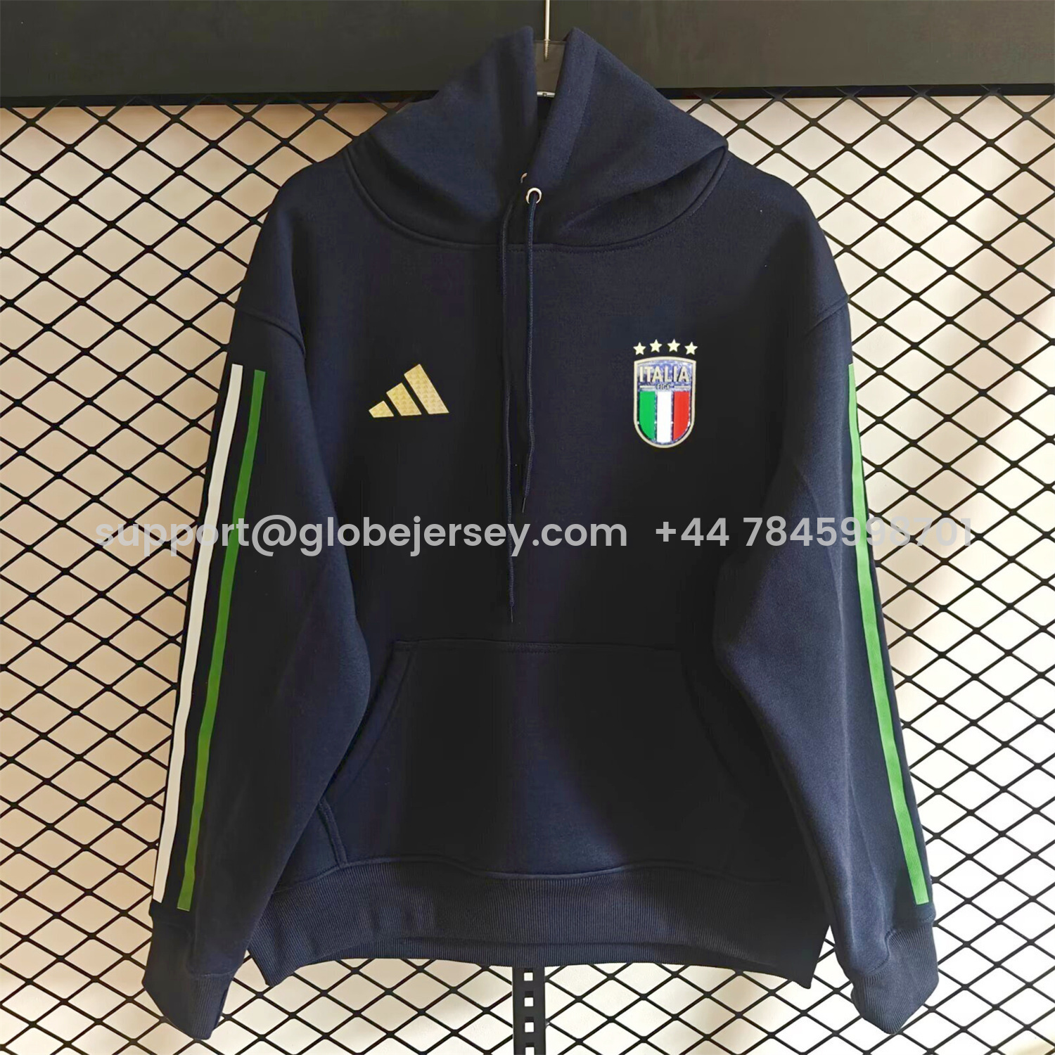 AlphaJersey-Italy 2026 Home Unisex Pullover Hoodie