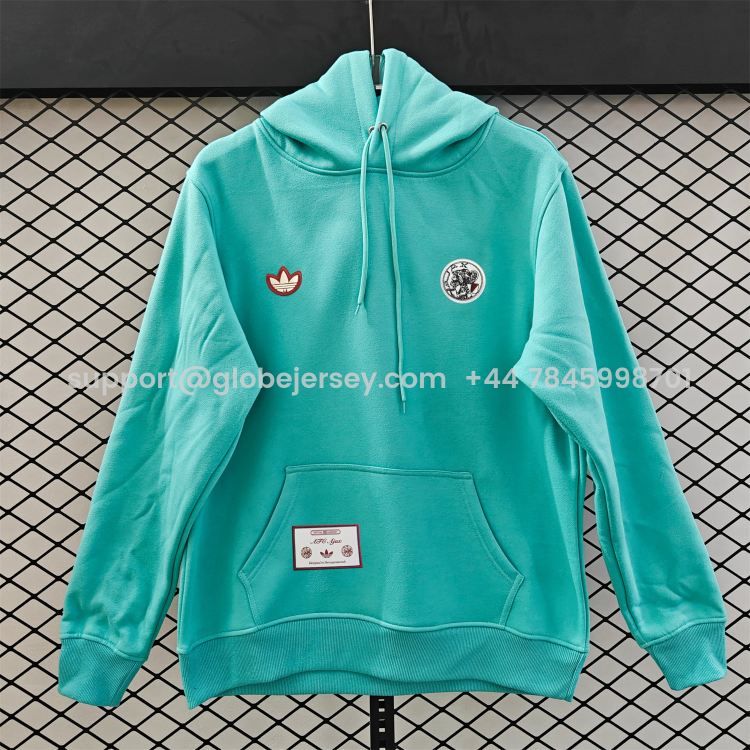 AlphaJersey-Ajax 25-26 Originals Terrace Icon Unisex Pullover Hoodie