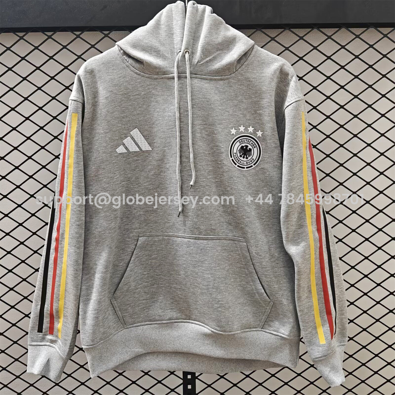 AlphaJersey-Germany 2026 Home Unisex Pullover Hoodie