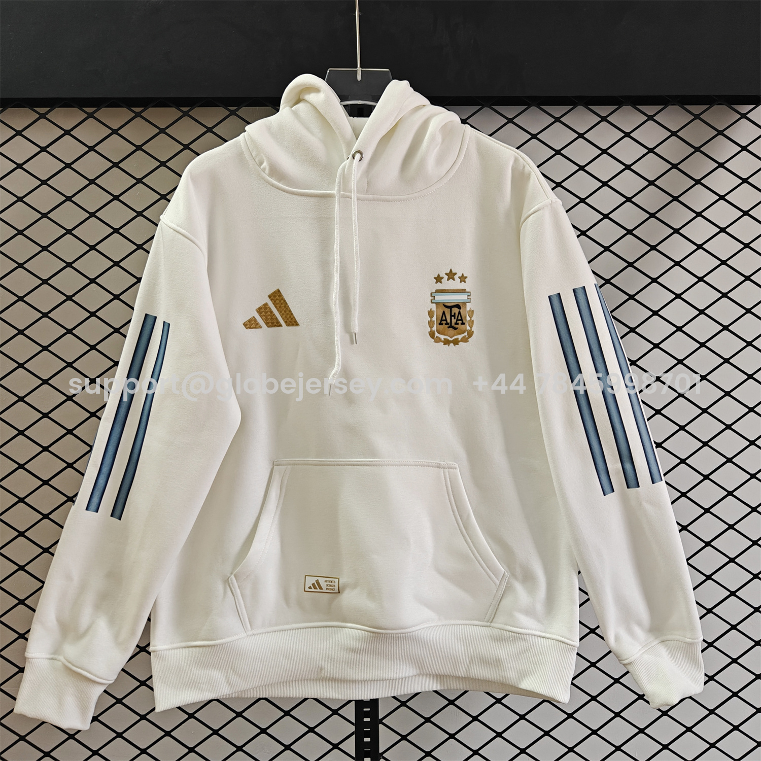 AlphaJersey-Argentina 2026 Home Unisex Pullover Hoodie
