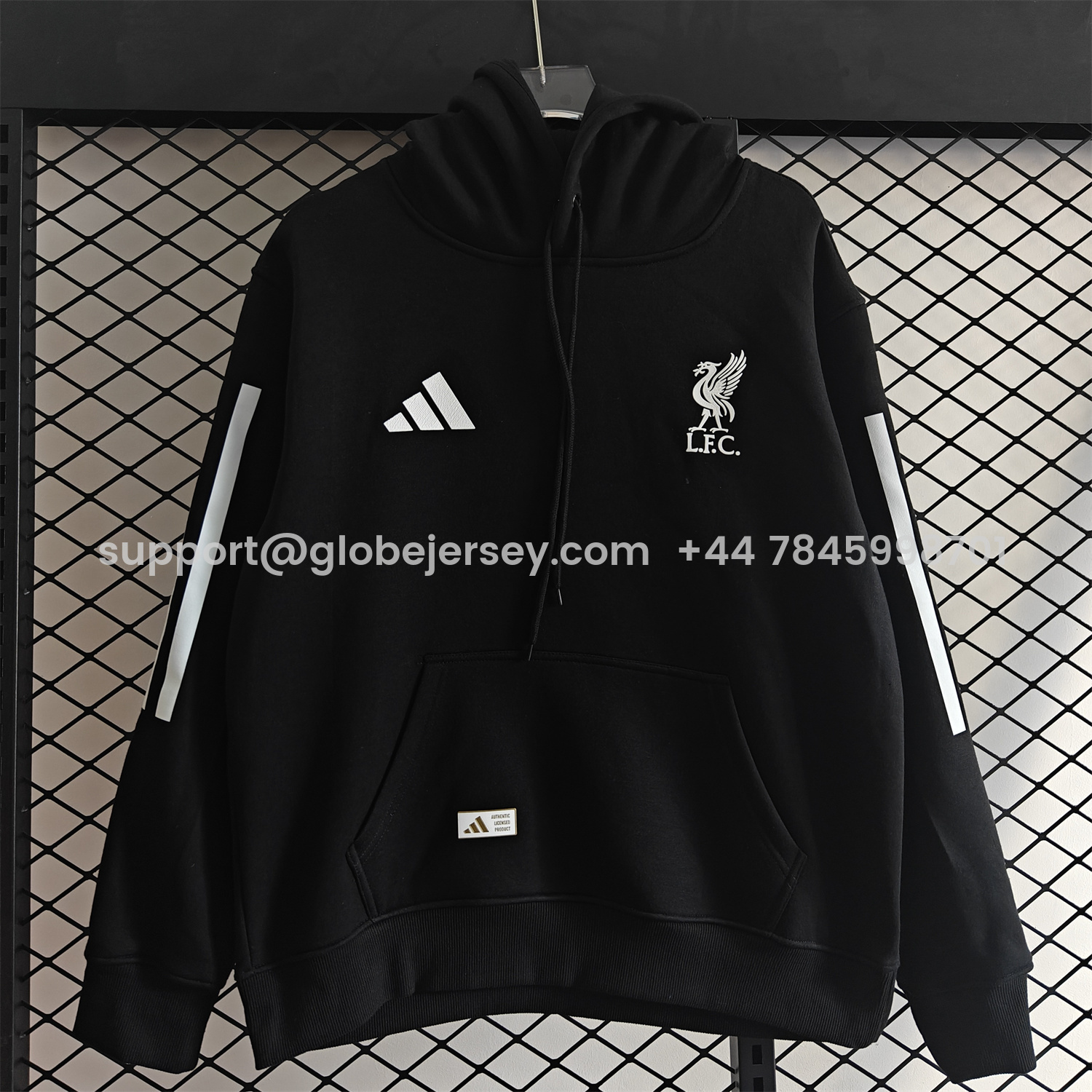 AlphaJersey-Liver.pool 25-26 Home Unisex Pullover Hoodie