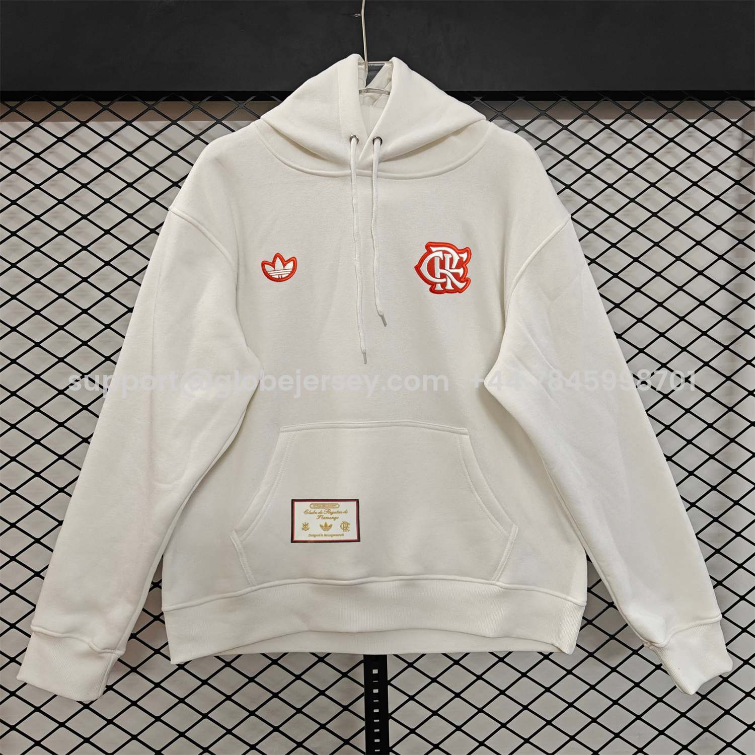AlphaJersey-Flamengo 25-26 Originals Terrace Icon Unisex Pullover Hoodie