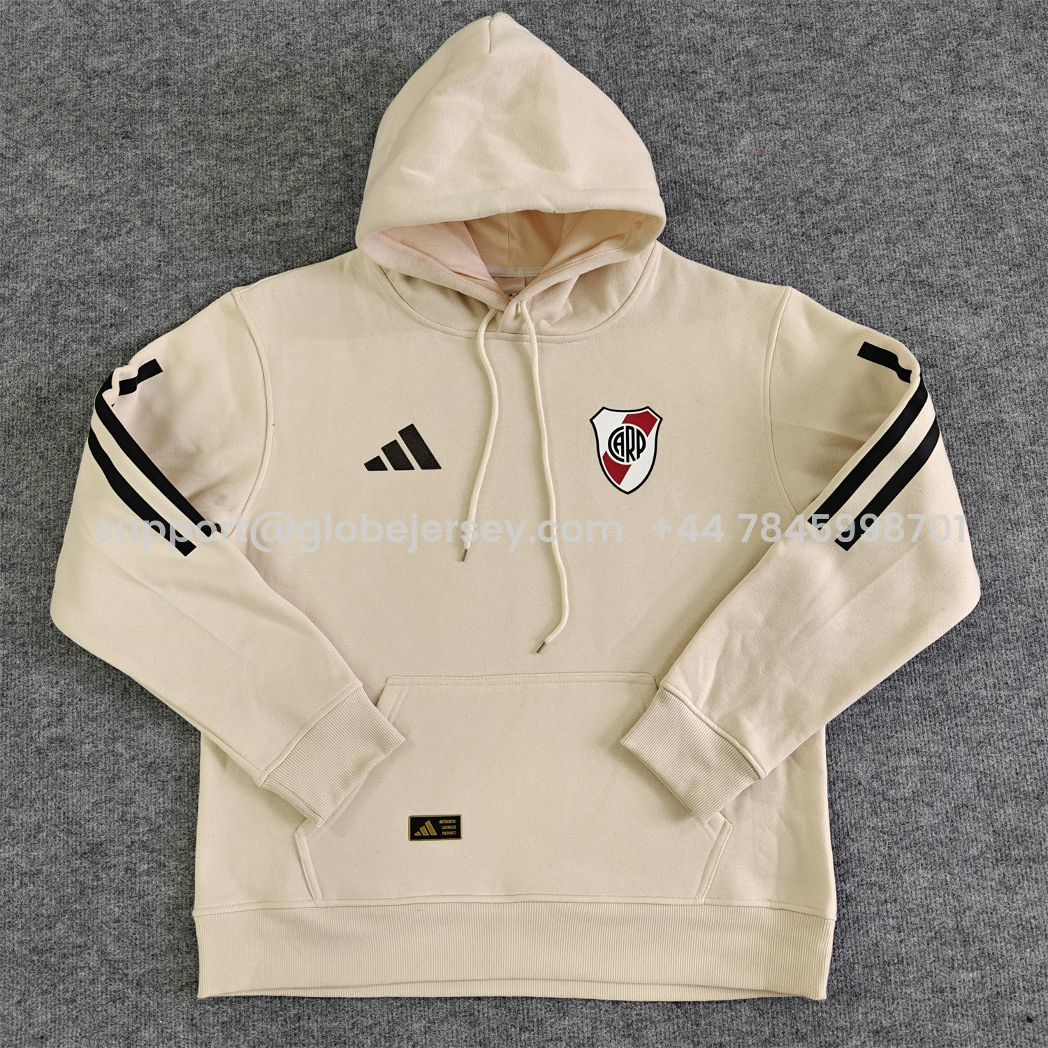 AlphaJersey-River Plate 25-26 Home Unisex Pullover Hoodie