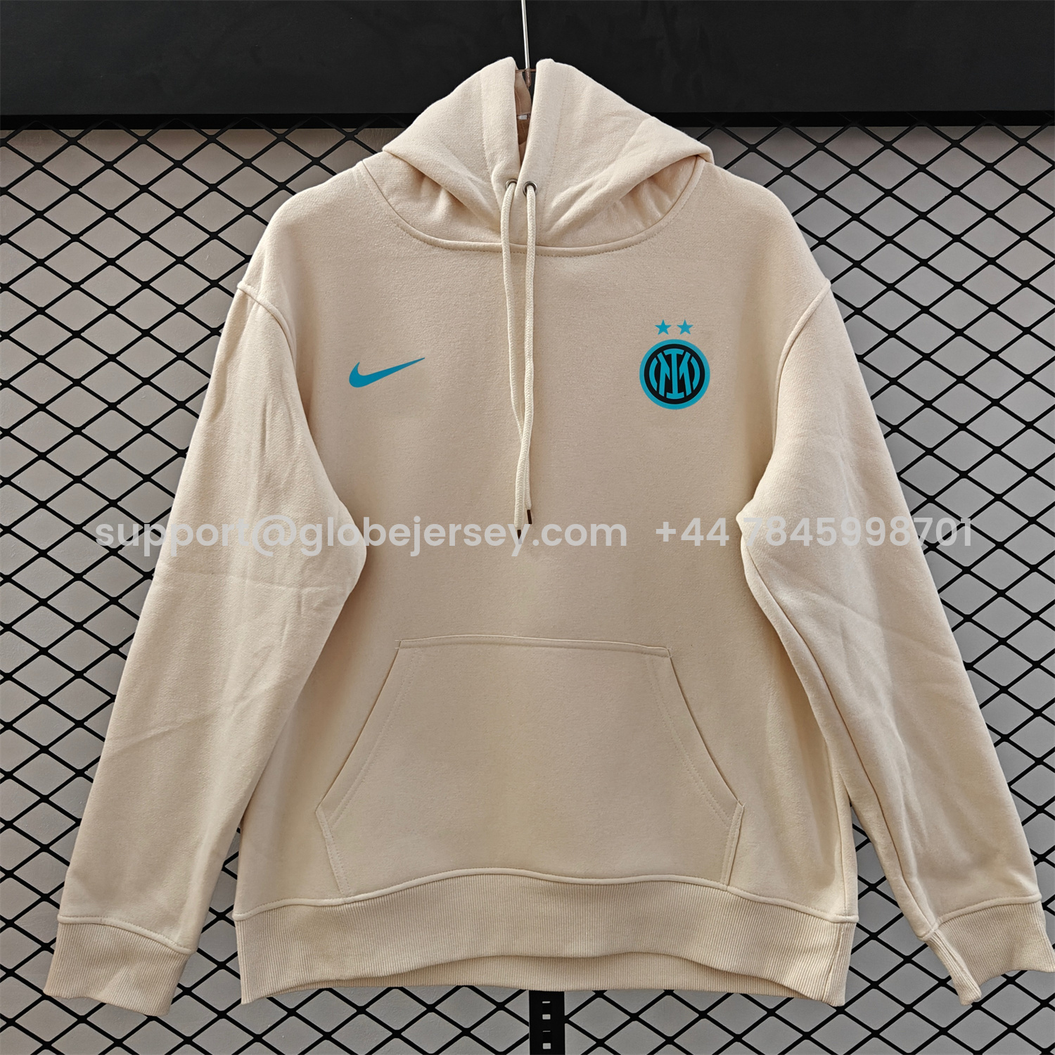 AlphaJersey-Inter Milan 25-26 Third Blue Icon Unisex Pullover Hoodie
