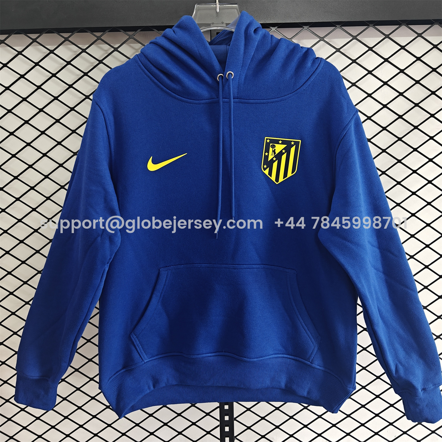 AlphaJersey-Atletico Madrid 25-26 Originals Terrace Icon Unisex Pullover Hoodie