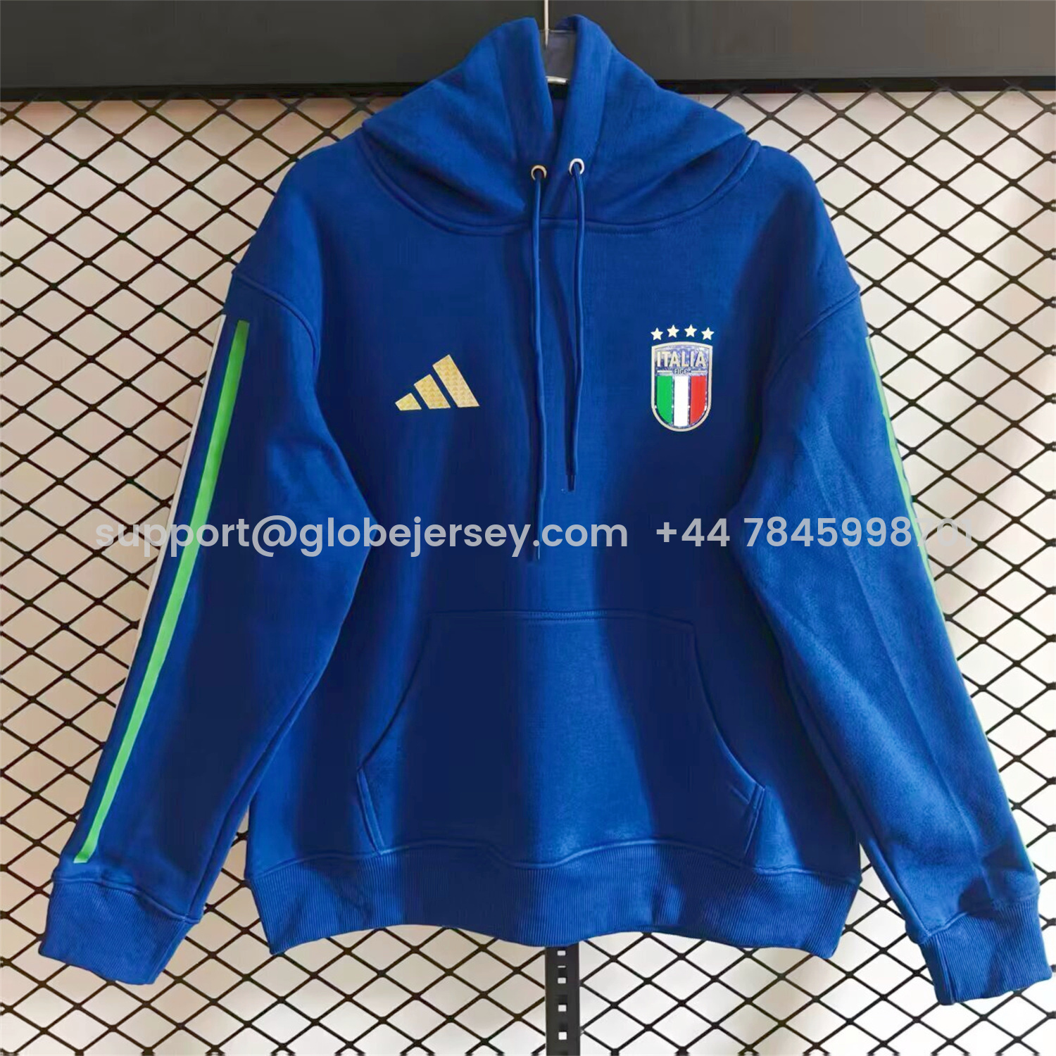 AlphaJersey-Italy 2026 Home Unisex Pullover Hoodie