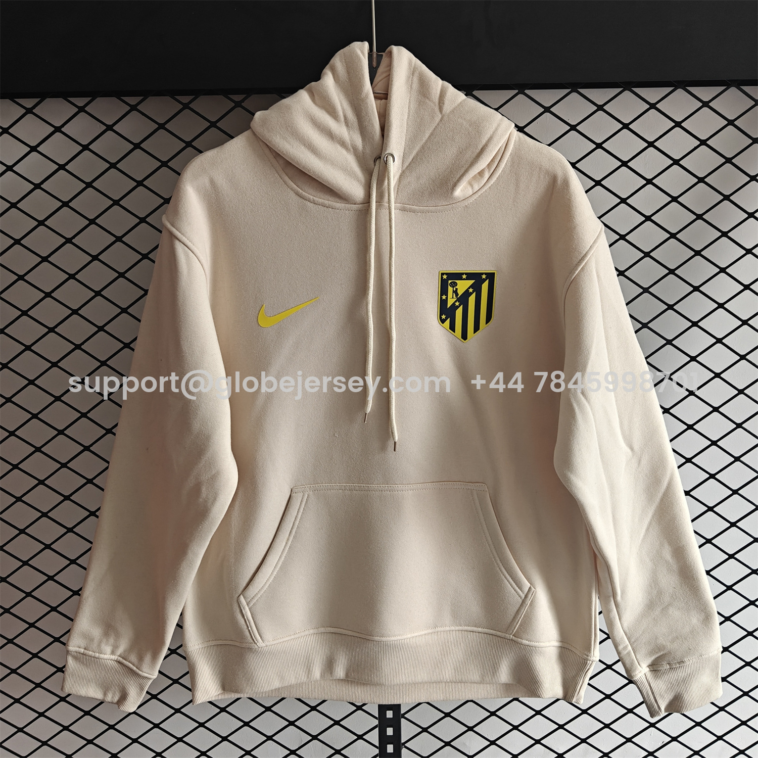 AlphaJersey-Atletico Madrid 25-26 Originals Terrace Icon Unisex Pullover Hoodie