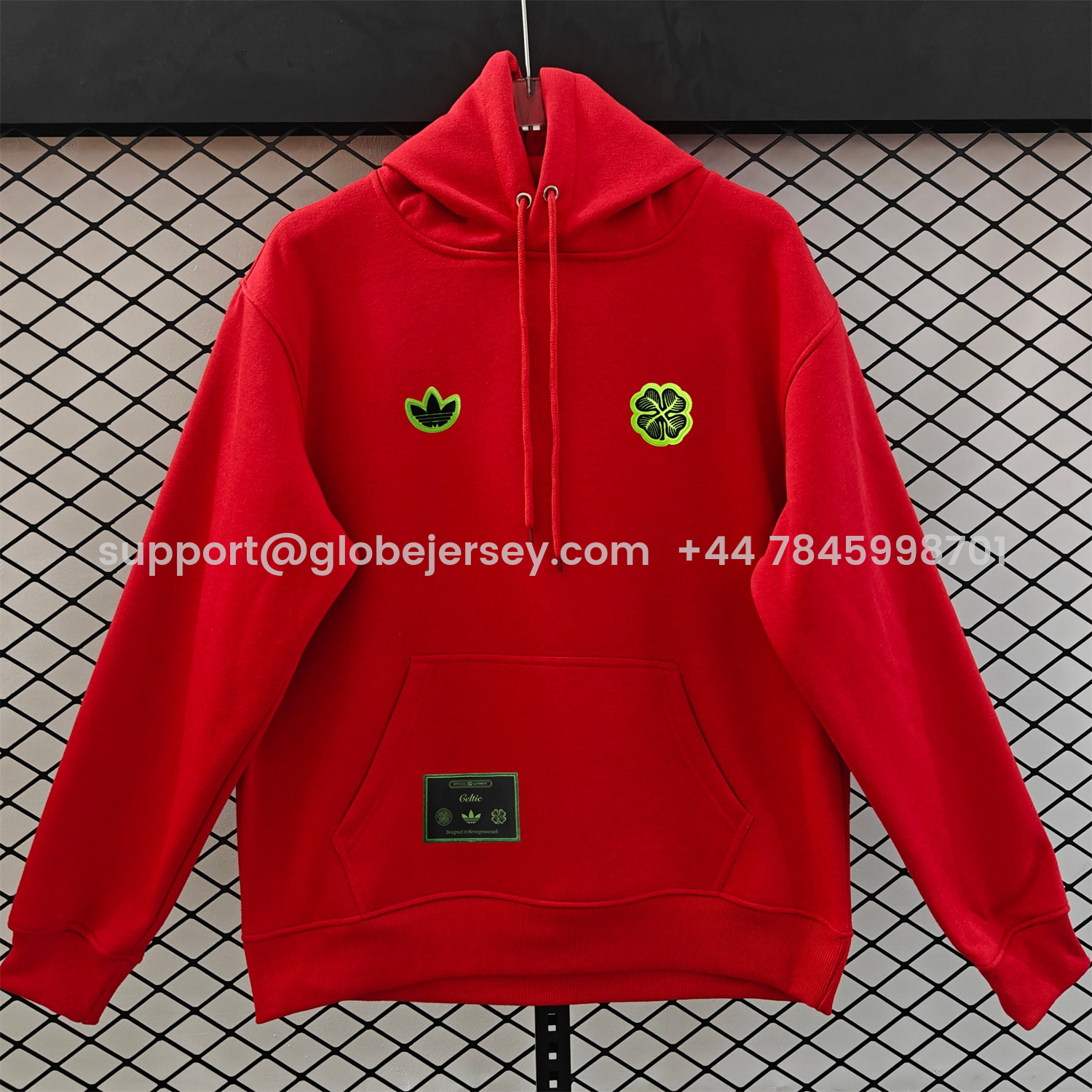 AlphaJersey-Celtic 25-26 Originals Terrace Icon Unisex Pullover Hoodie