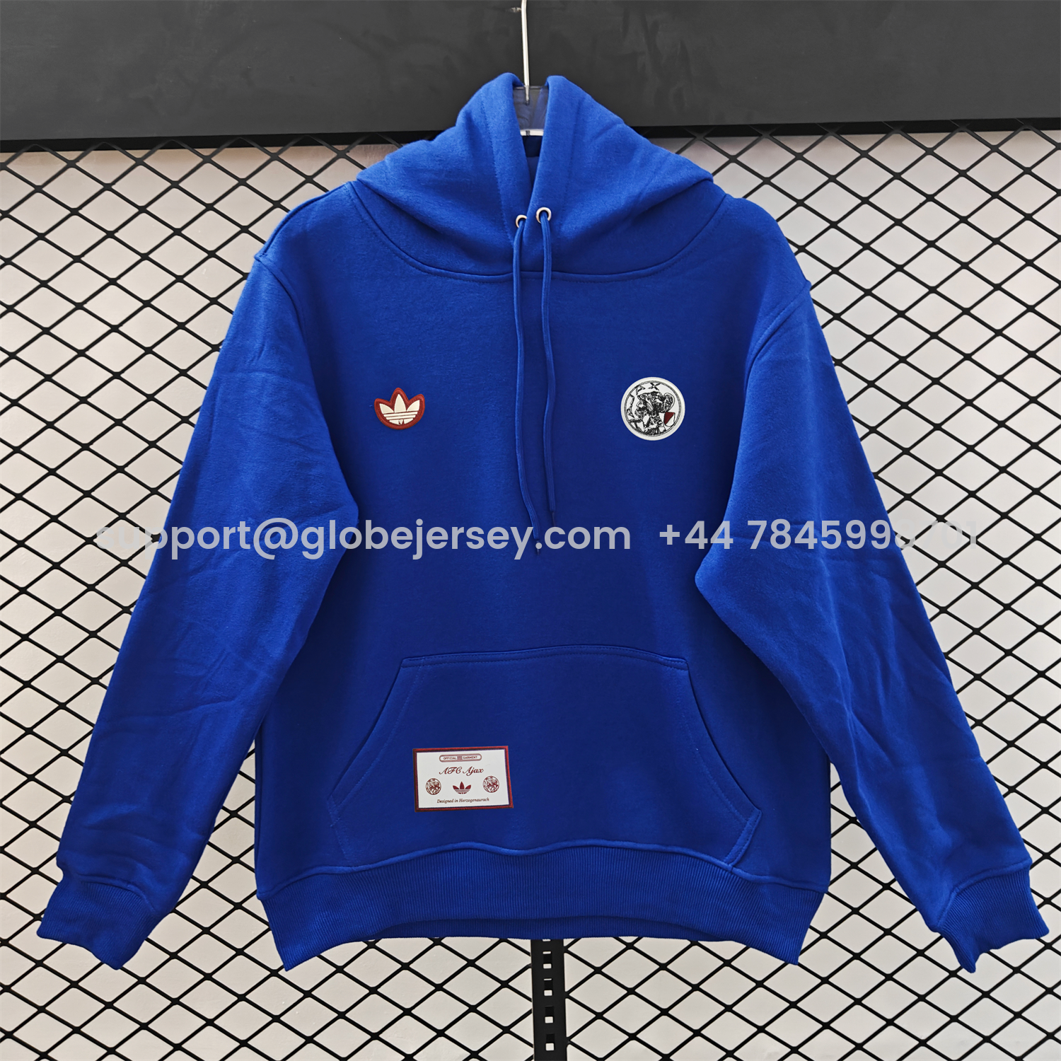 AlphaJersey-Ajax 25-26 Originals Terrace Icon Unisex Pullover Hoodie