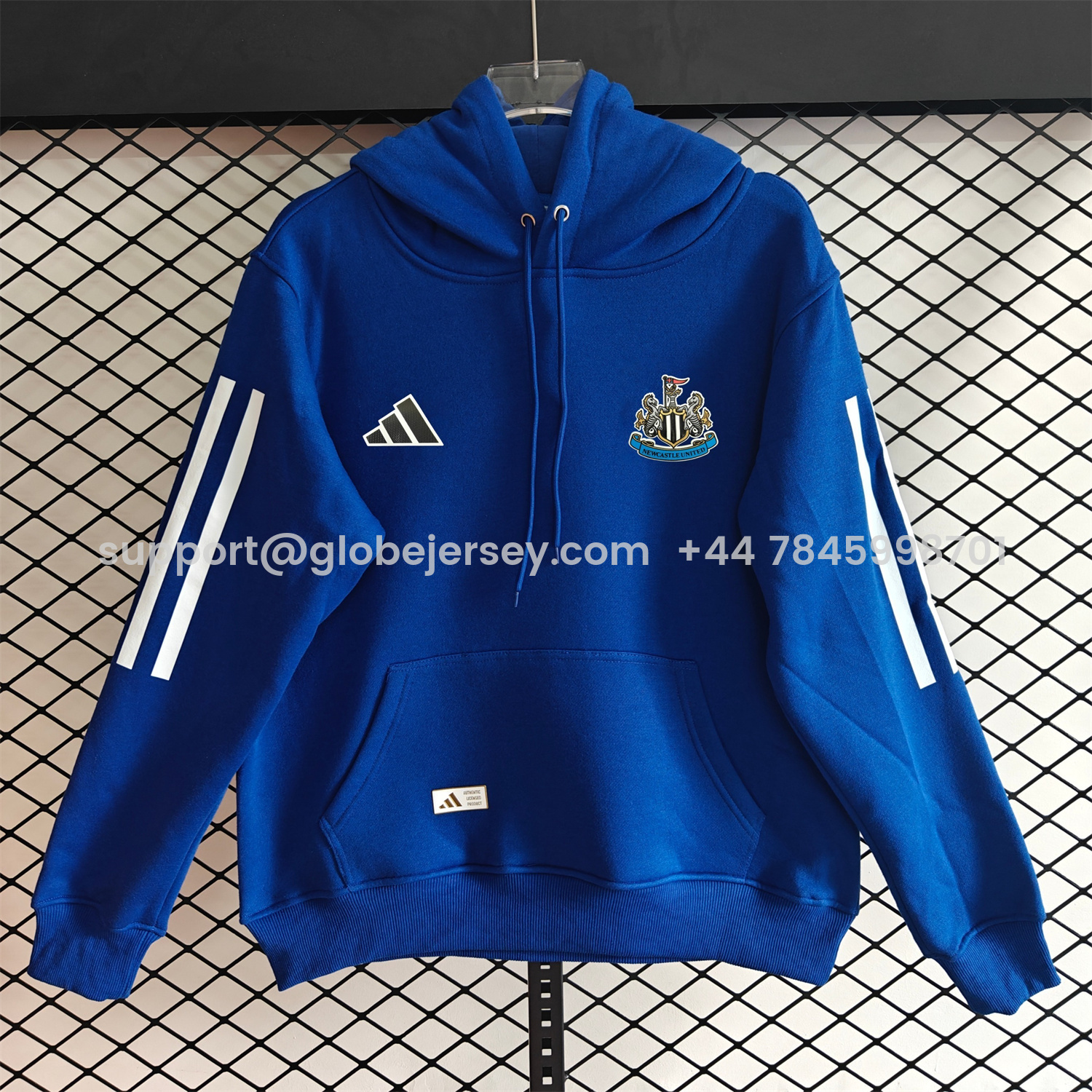 AlphaJersey-Newcastle United 25-26 Home Unisex Pullover Hoodie
