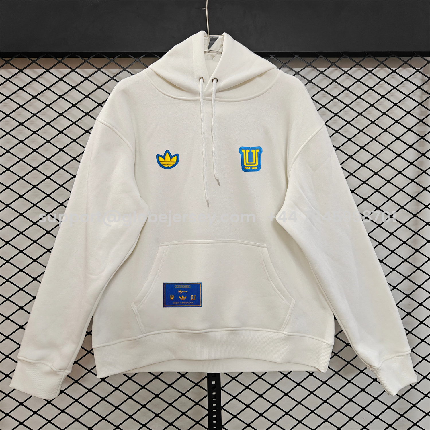 AlphaJersey-Tigres UANL 25-26 Originals Terrace Icon Unisex Pullover Hoodie