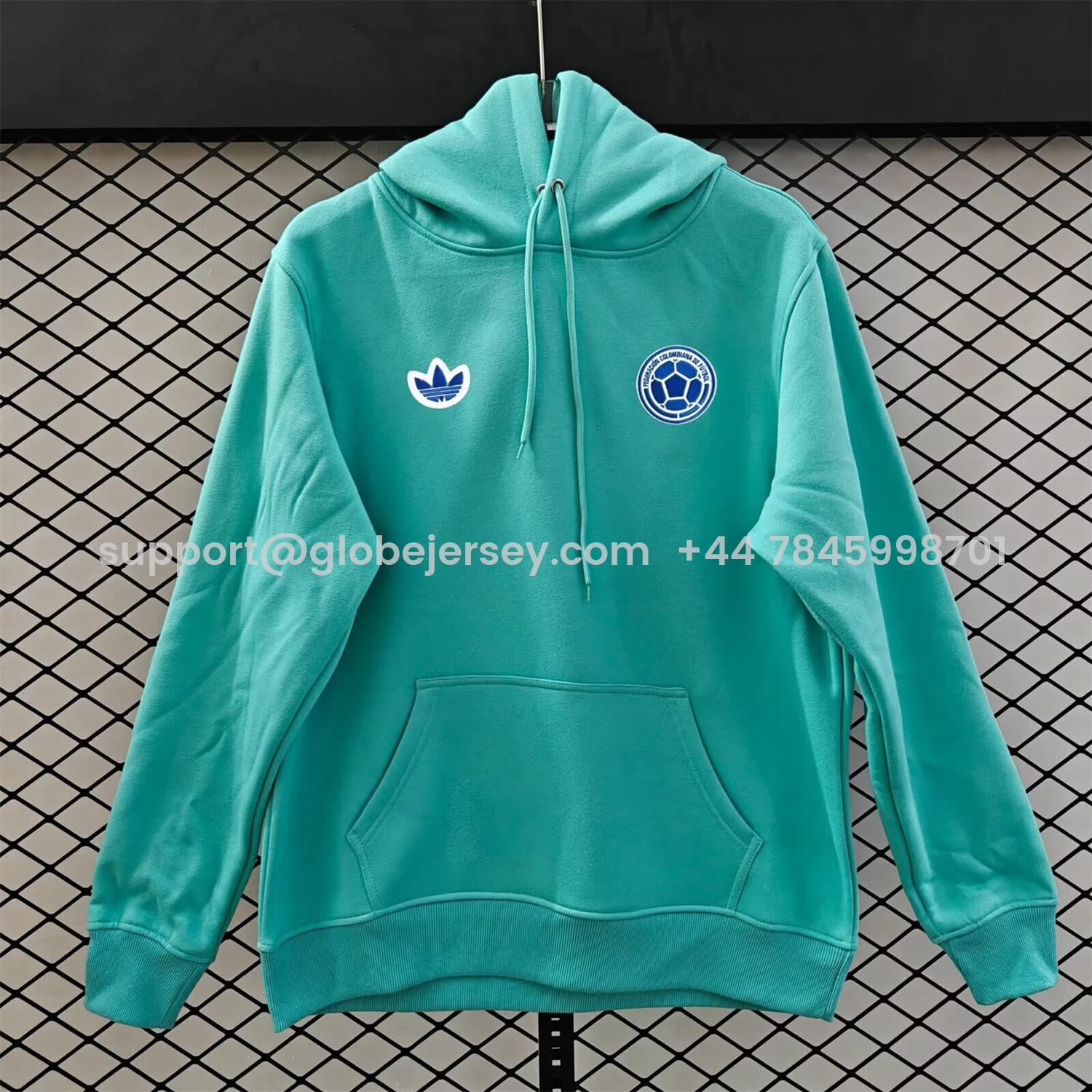 AlphaJersey-Colombia 2026 Terrace Icon Unisex Pullover Hoodie