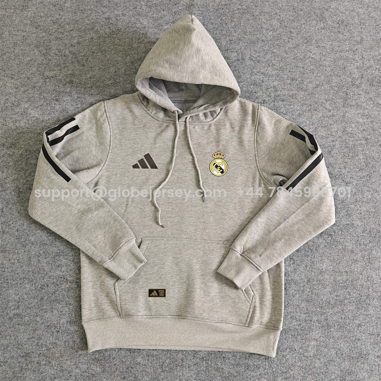 AlphaJersey-Real Madrid 25-26 Home Unisex Pullover Hoodie