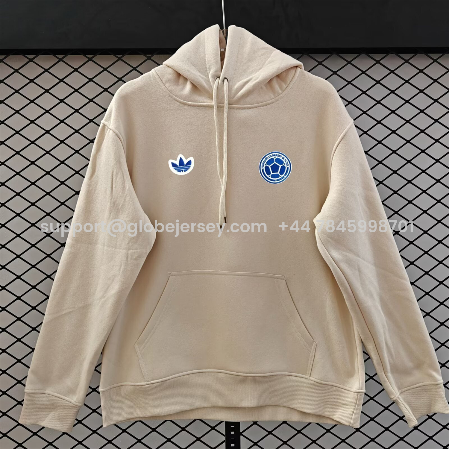 AlphaJersey-Colombia 2026 Terrace Icon Unisex Pullover Hoodie