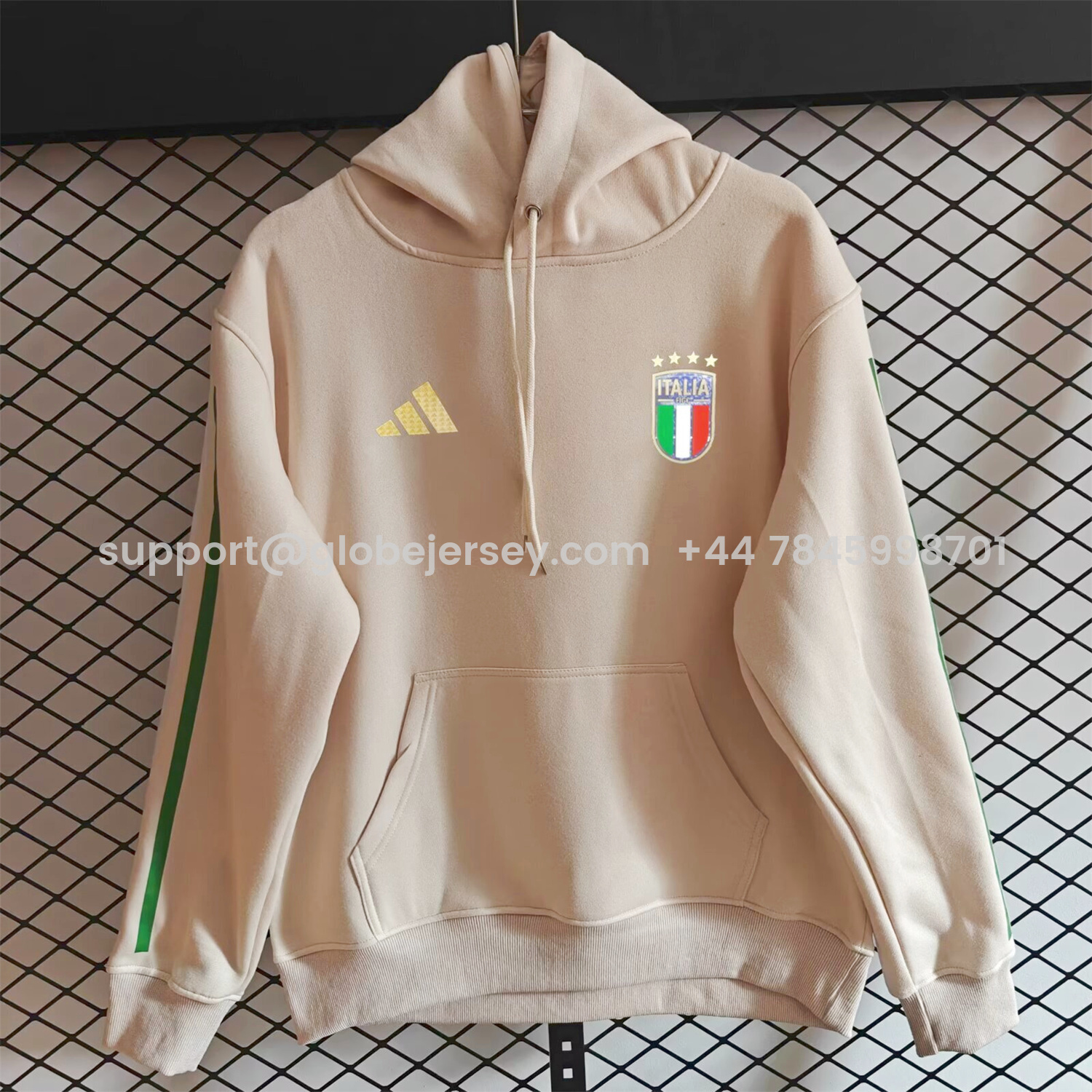 AlphaJersey-Italy 2026 Home Unisex Pullover Hoodie