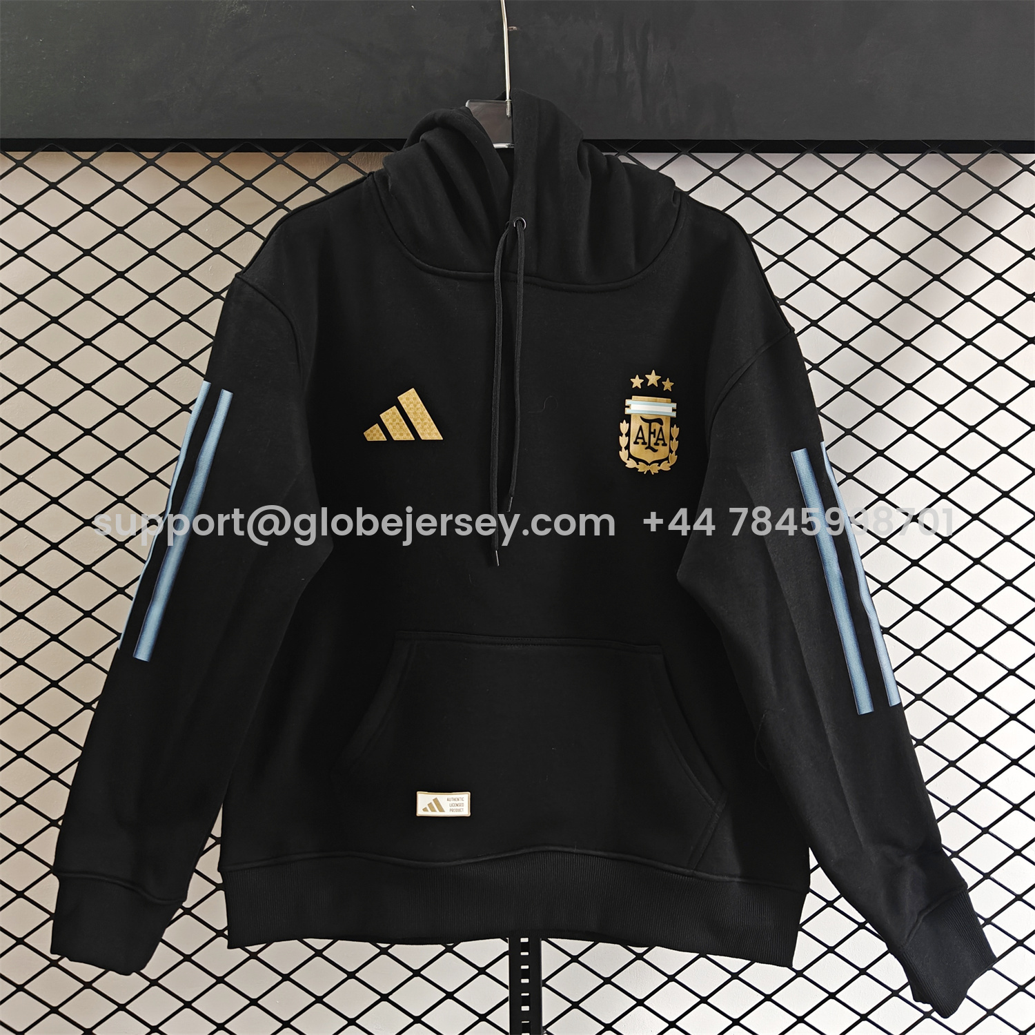 AlphaJersey-Argentina 2026 Home Unisex Pullover Hoodie
