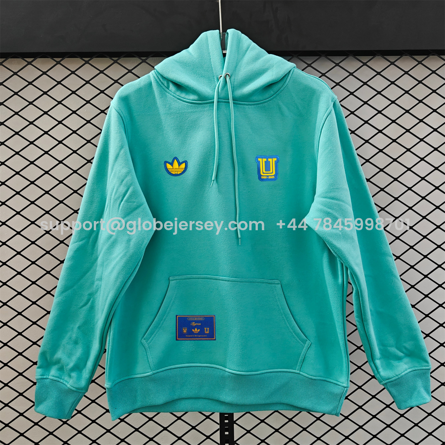 AlphaJersey-Tigres UANL 25-26 Originals Terrace Icon Unisex Pullover Hoodie