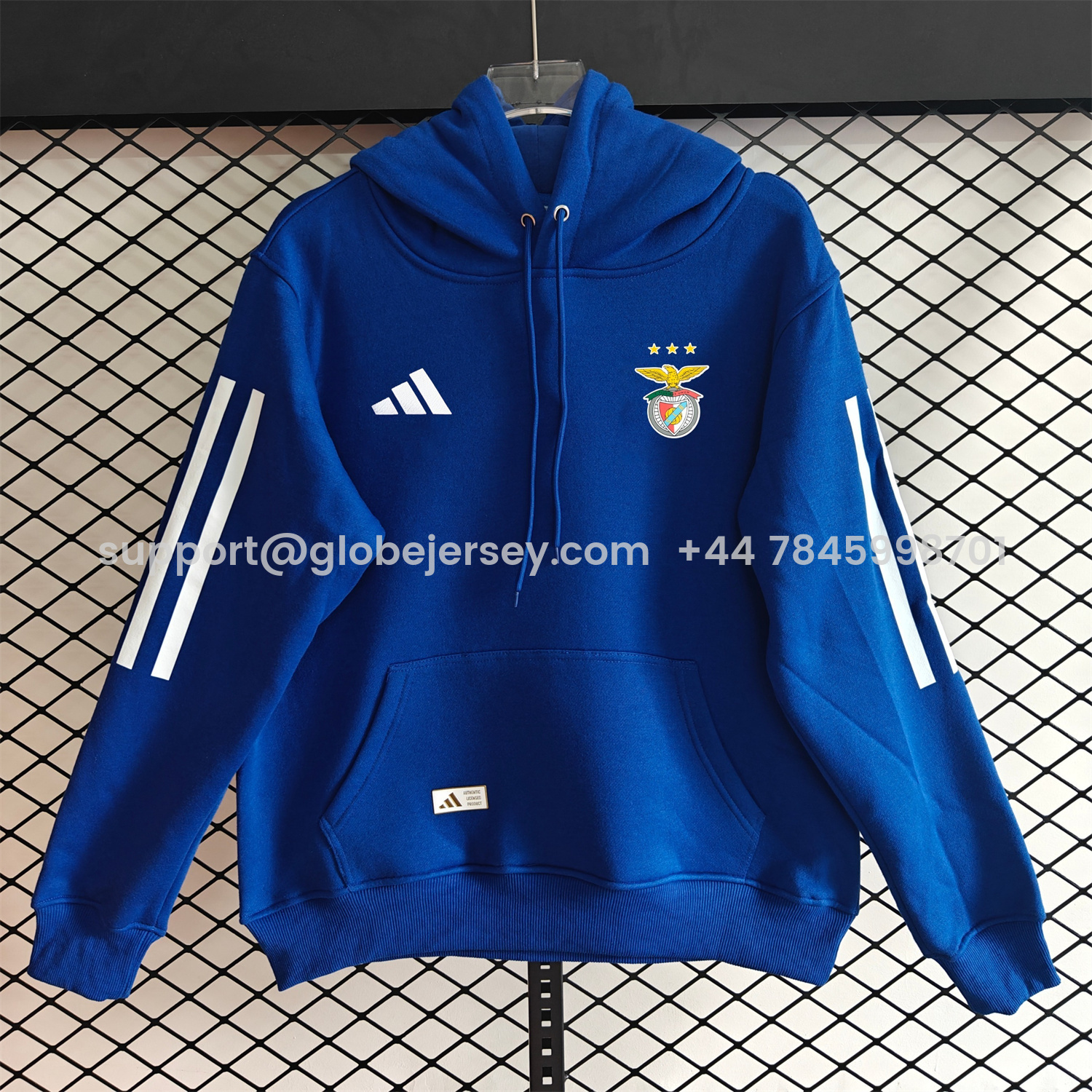 AlphaJersey-Benfica 25-26 Home Unisex Pullover Hoodie