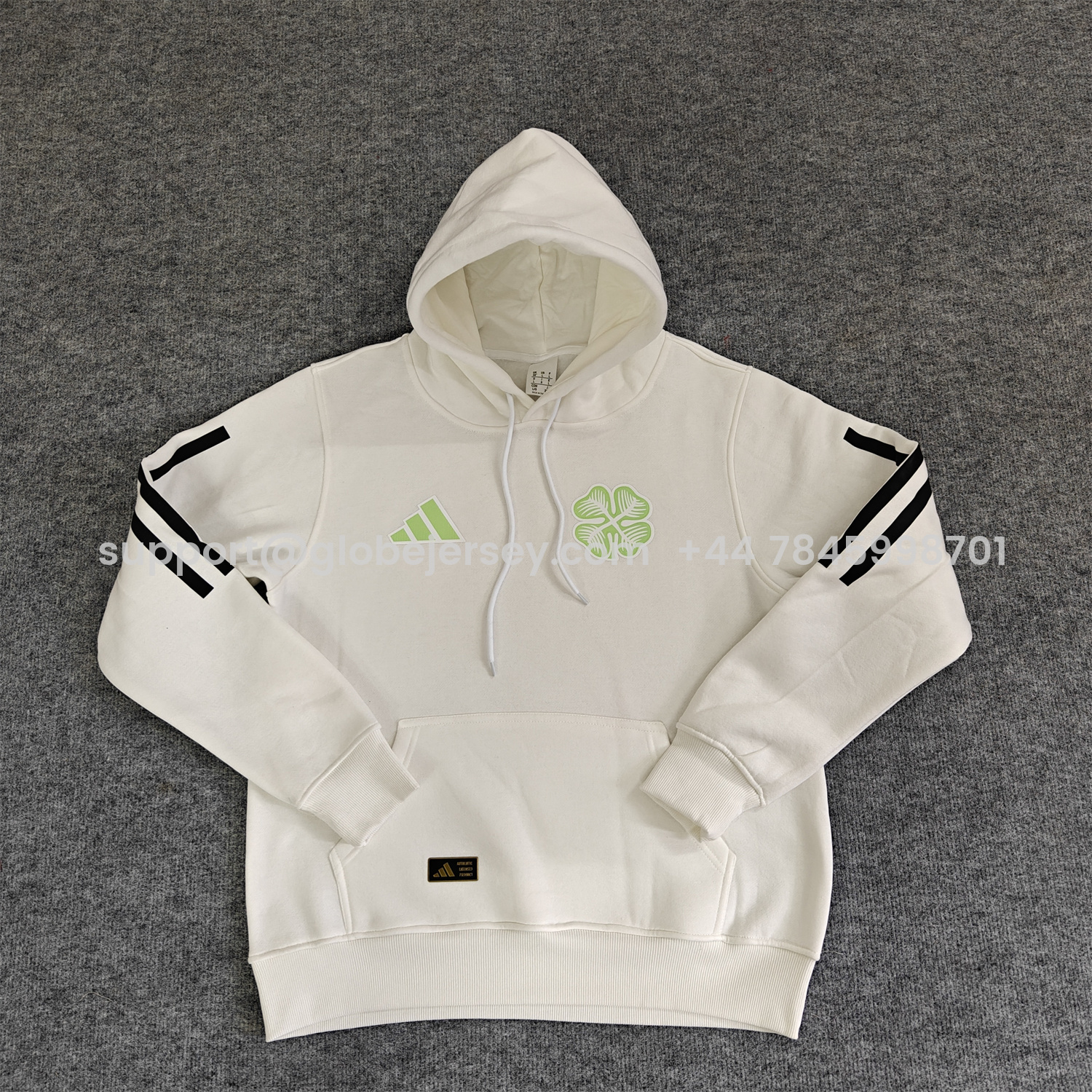 AlphaJersey-Celtic 25-26 Home Unisex Pullover Hoodie