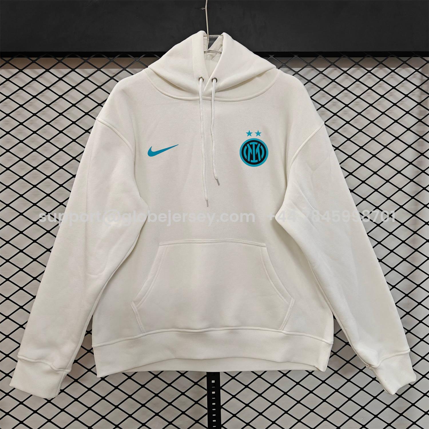 AlphaJersey-Inter Milan 25-26 Third Blue Icon Unisex Pullover Hoodie