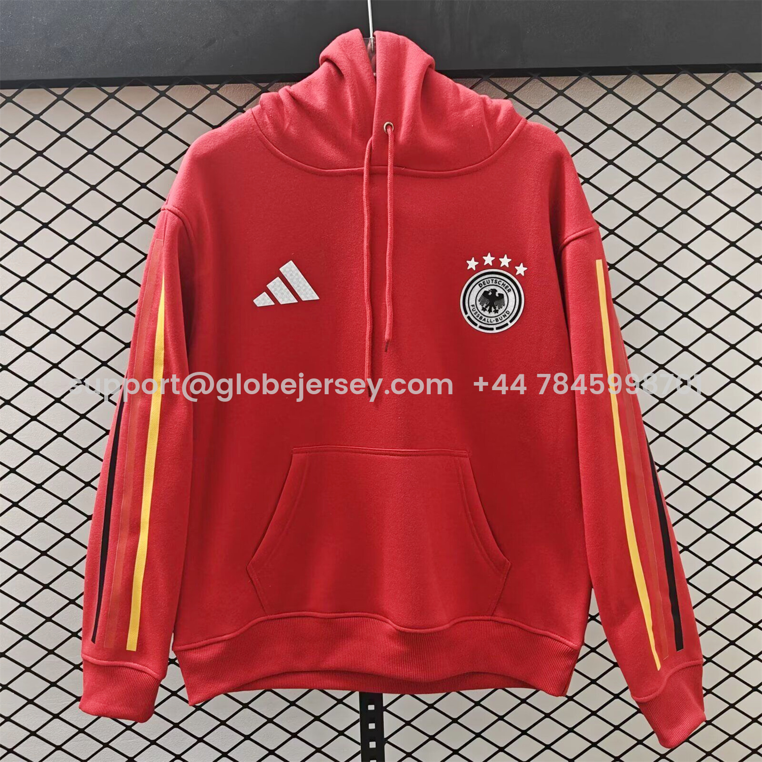 AlphaJersey-Germany 2026 Home Unisex Pullover Hoodie