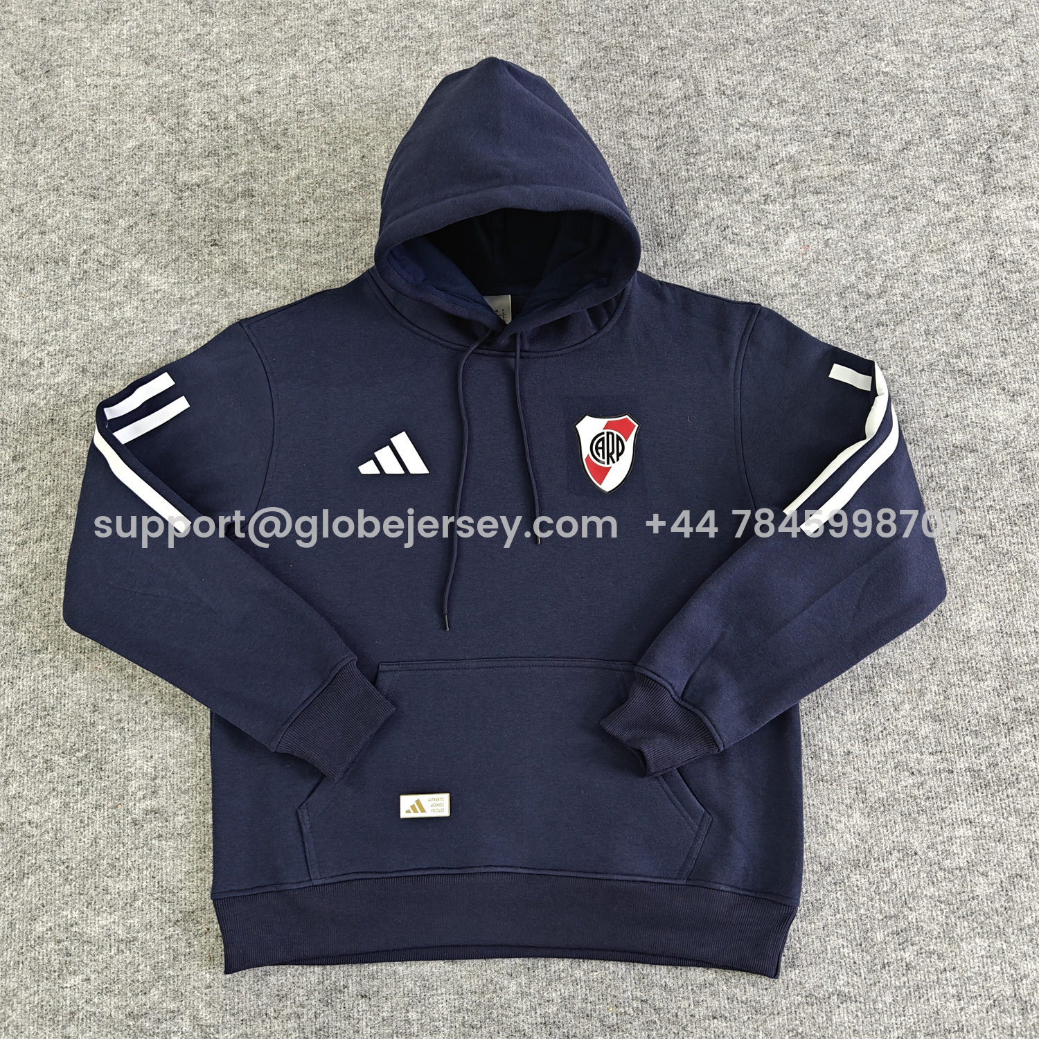 AlphaJersey-River Plate 25-26 Home Unisex Pullover Hoodie