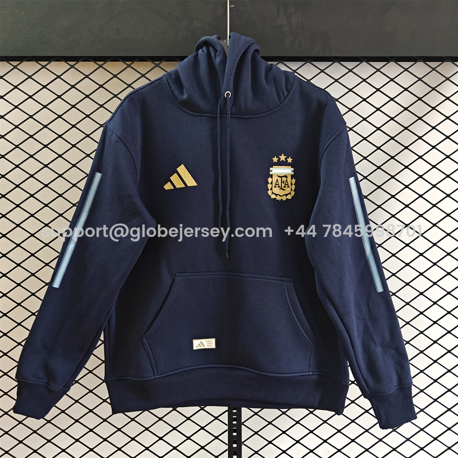 AlphaJersey-Argentina 2026 Home Unisex Pullover Hoodie