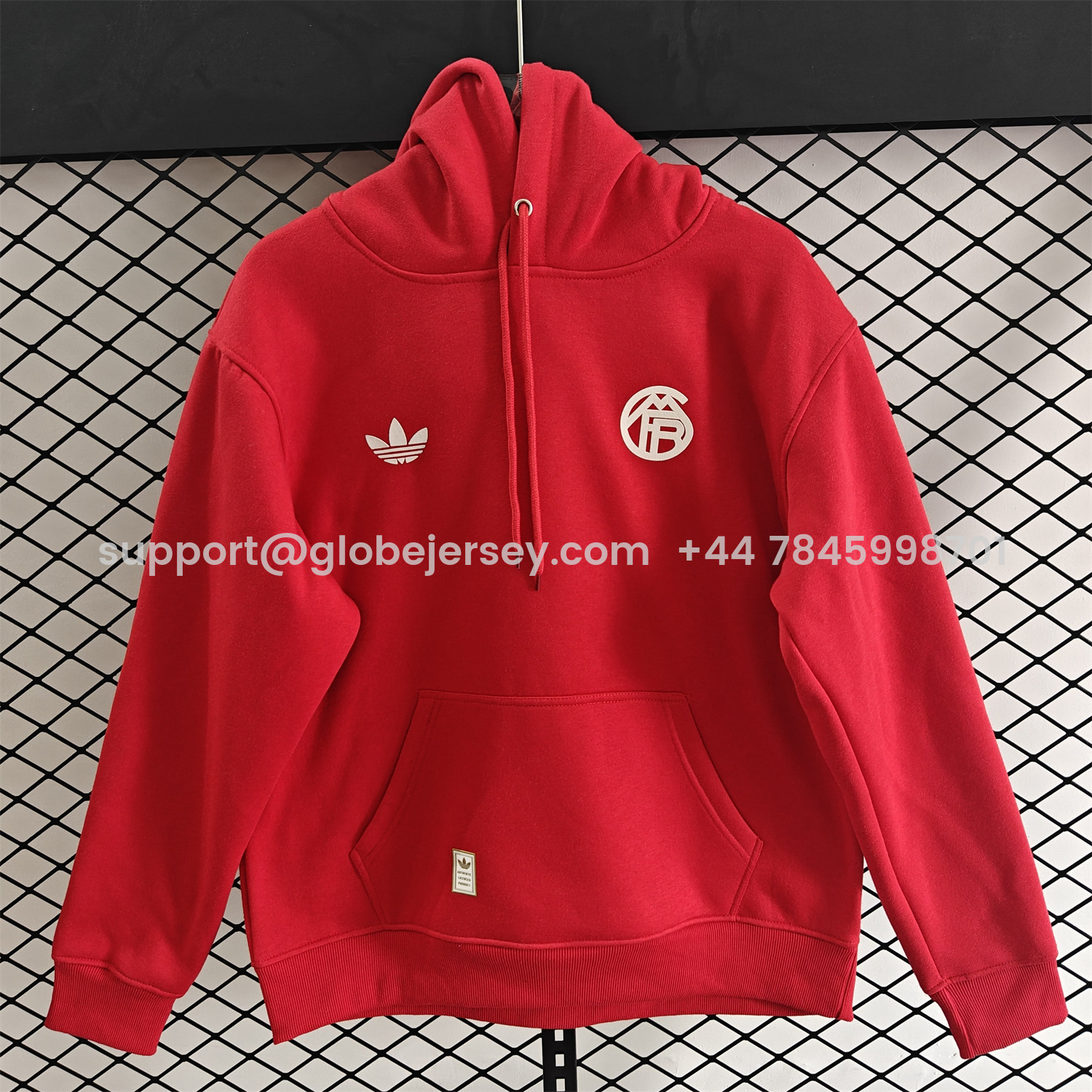 AlphaJersey-Bayern Munich 25-26 Originals Terrace Icon Unisex Pullover Hoodie