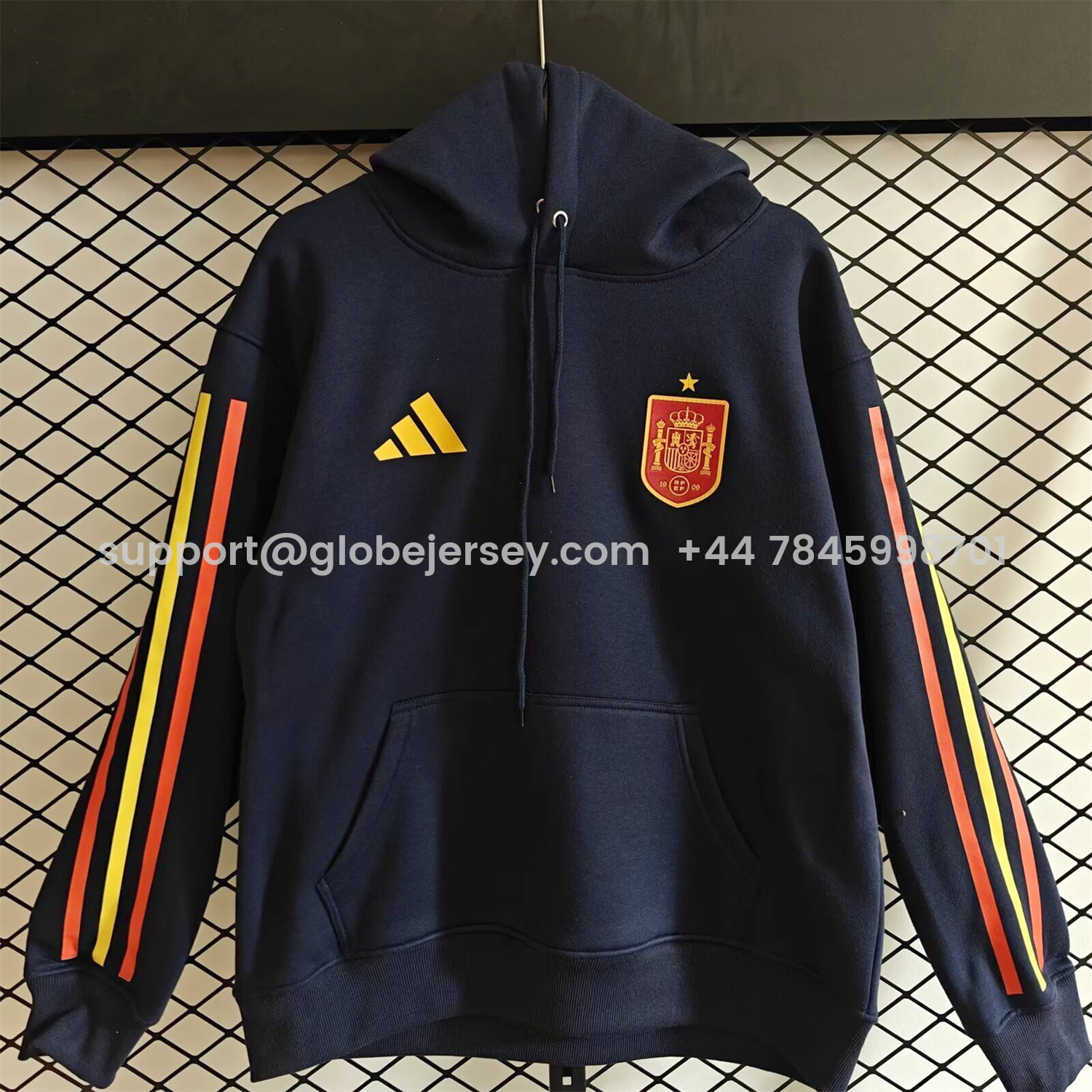 AlphaJersey-Spain 2026 Home Unisex Pullover Hoodie