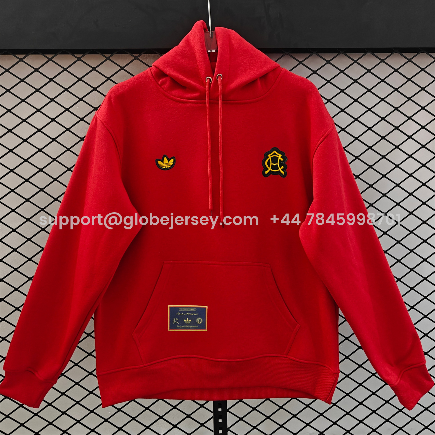 AlphaJersey-Club América 25-26 Originals Terrace Icon Unisex Pullover Hoodie